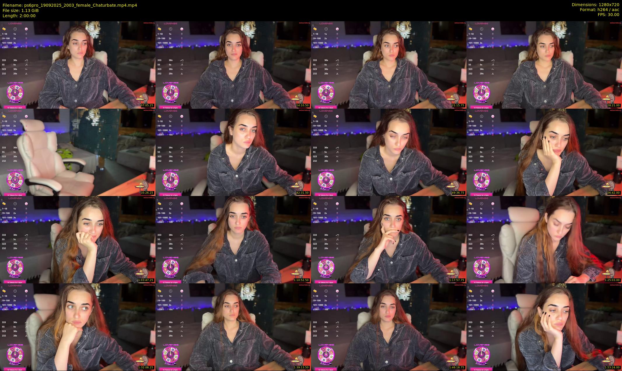 ps6pro — 120 minute Chaturbate female cam show recording, 720p, Sep 19, 2025