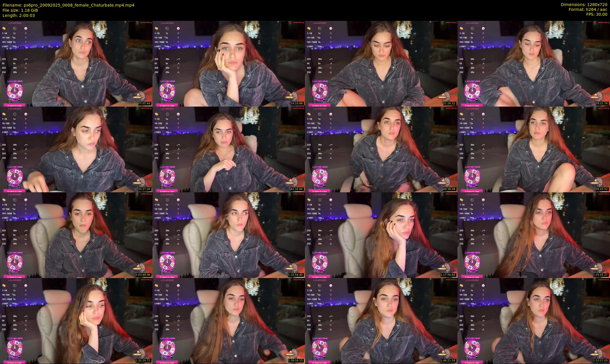 ps6pro — 121 minute Chaturbate female cam show recording, 720p, Sep 20, 2025