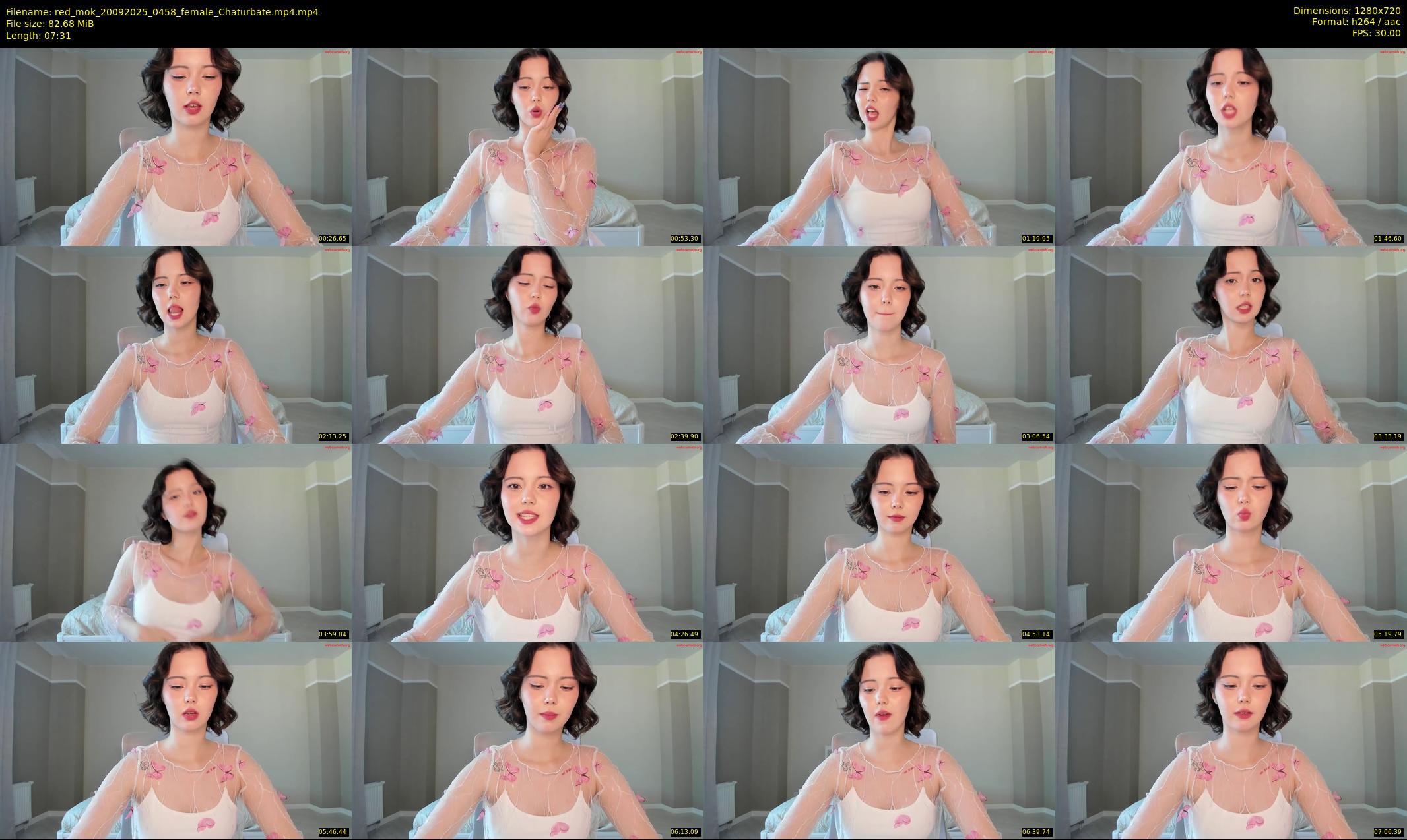 red_mok — 8 minute Chaturbate female cam show recording, 720p, Sep 20, 2025