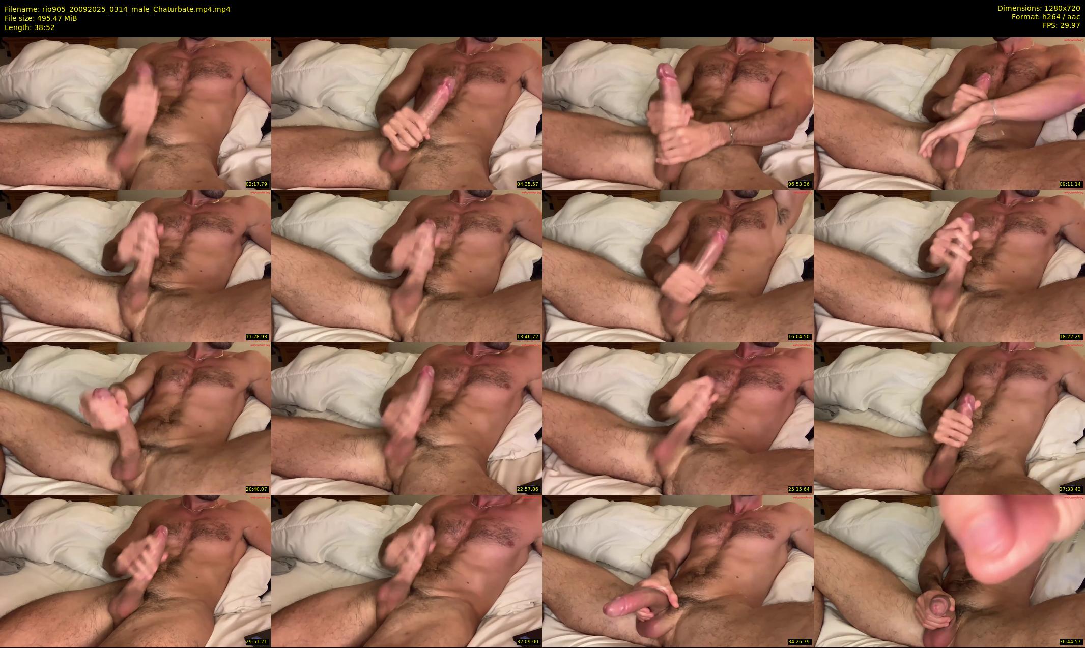rio905 — 39 minute Chaturbate male cam show recording, 720p, Sep 20, 2025
