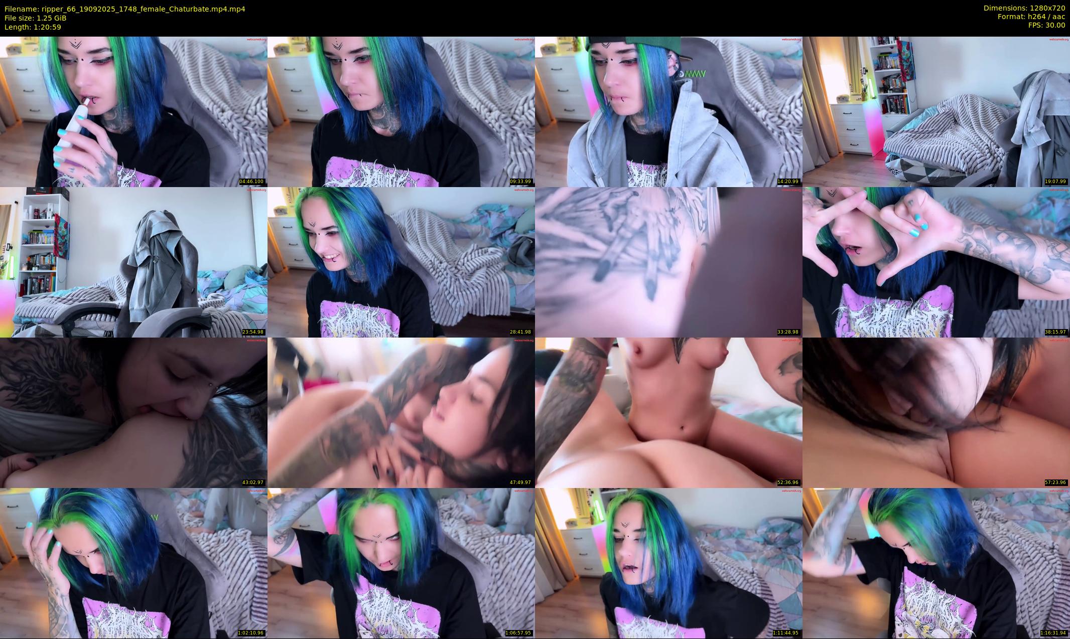 ripper_66 — 81 minute Chaturbate female cam show recording, 720p, Sep 19, 2025