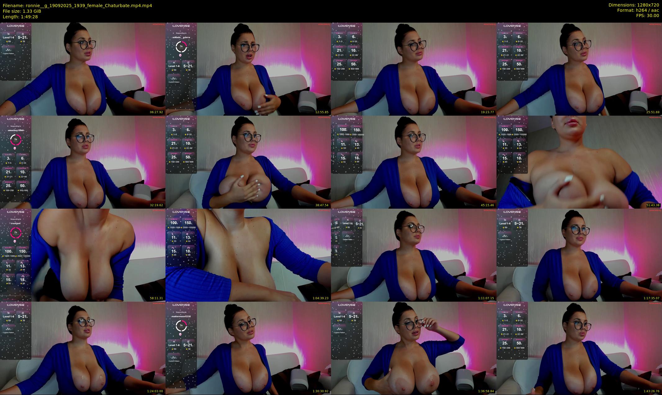 ronnie__g — 110 minute Chaturbate female cam show recording, 720p, Sep 19, 2025