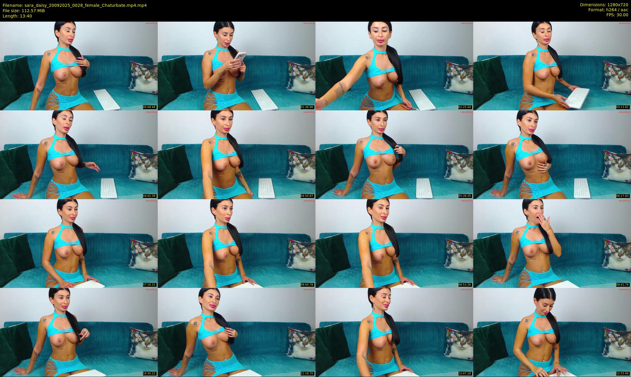 sara_daisy — 14 minute Chaturbate female cam show recording, 720p, Sep 20, 2025