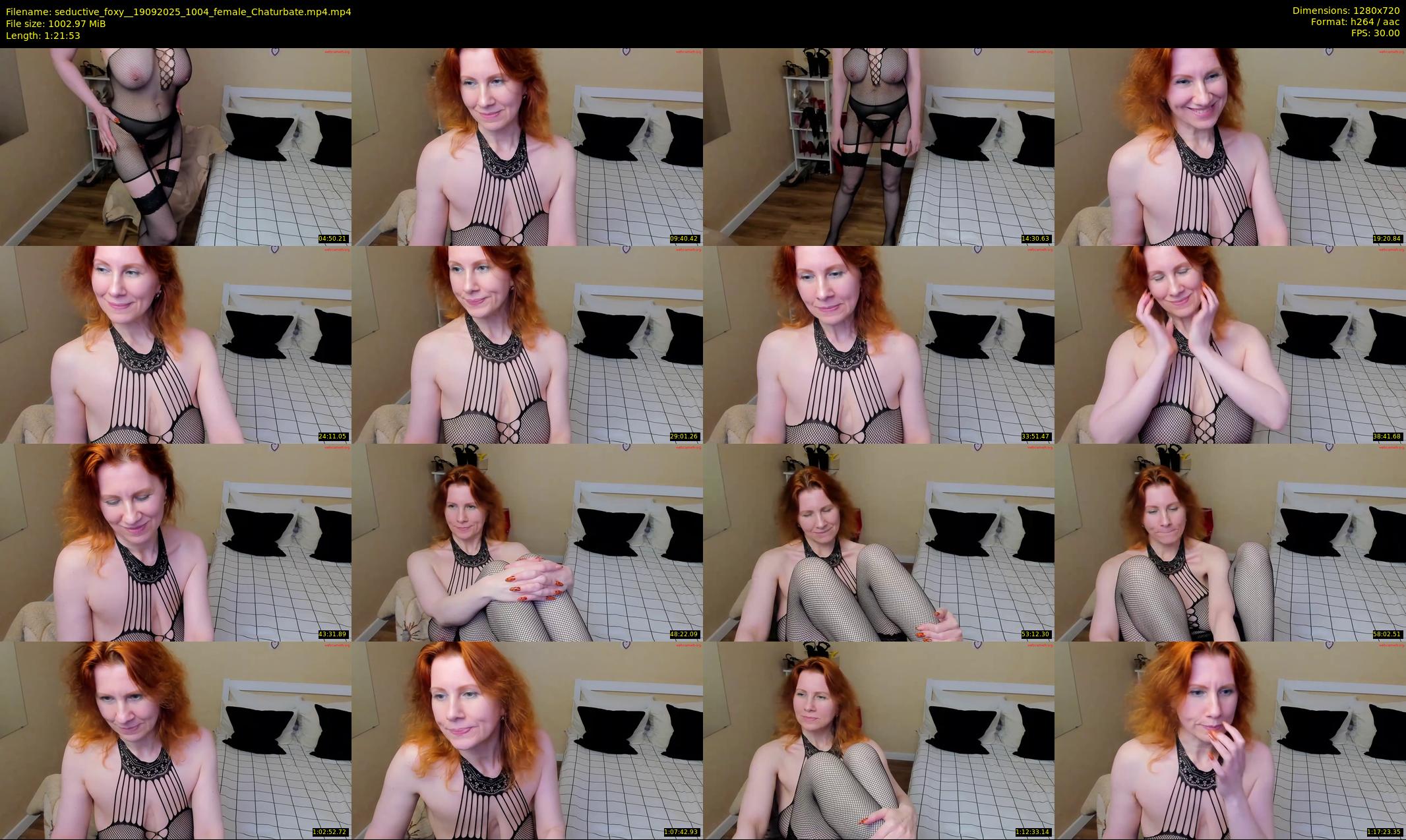 seductive_foxy_ — 82 minute Chaturbate female cam show recording, 720p, Sep 19, 2025