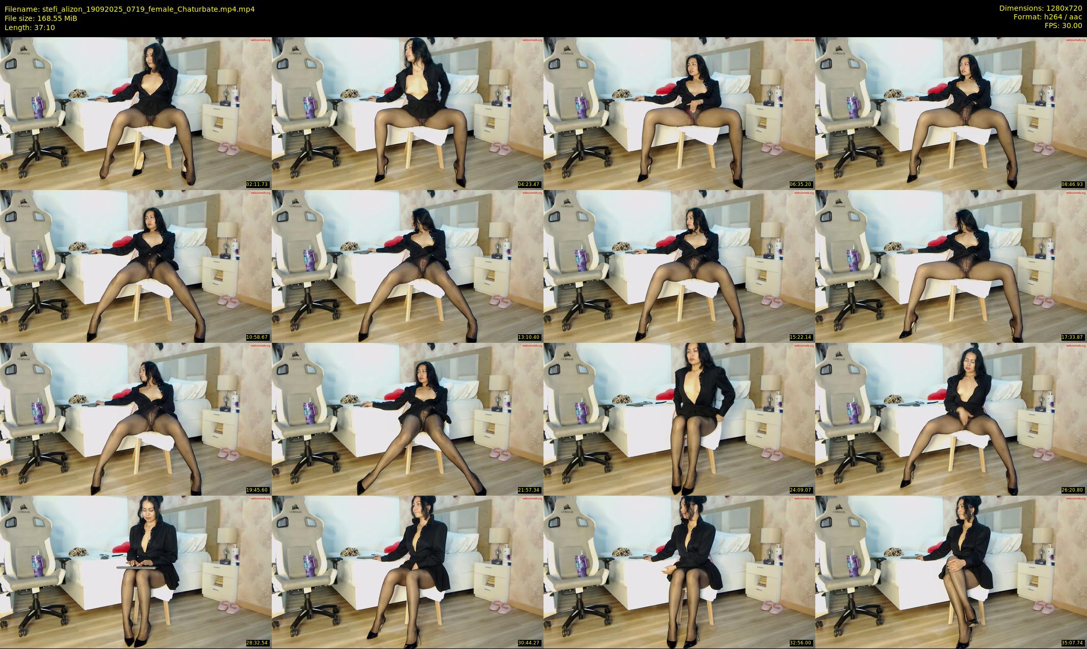 stefi_alizon — 38 minute Chaturbate female cam show recording, 720p, Sep 19, 2025