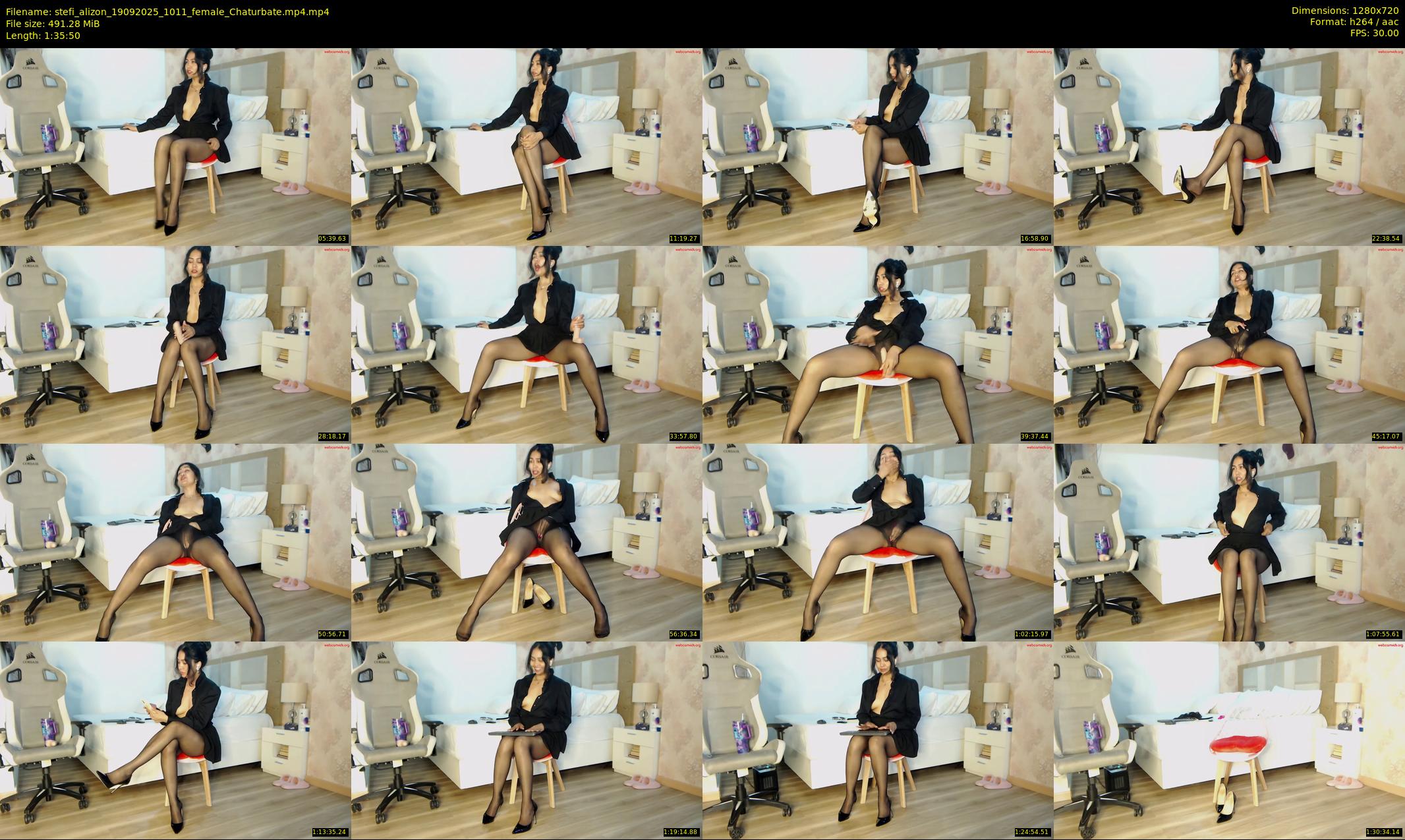 stefi_alizon — 96 minute Chaturbate female cam show recording, 720p, Sep 19, 2025