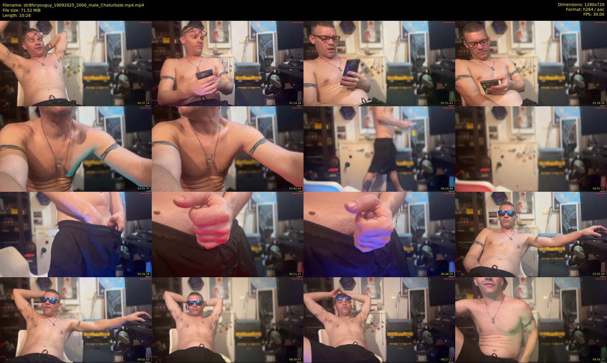 str8foryouguy — 11 minute Chaturbate male cam show recording, 720p, Sep 19, 2025