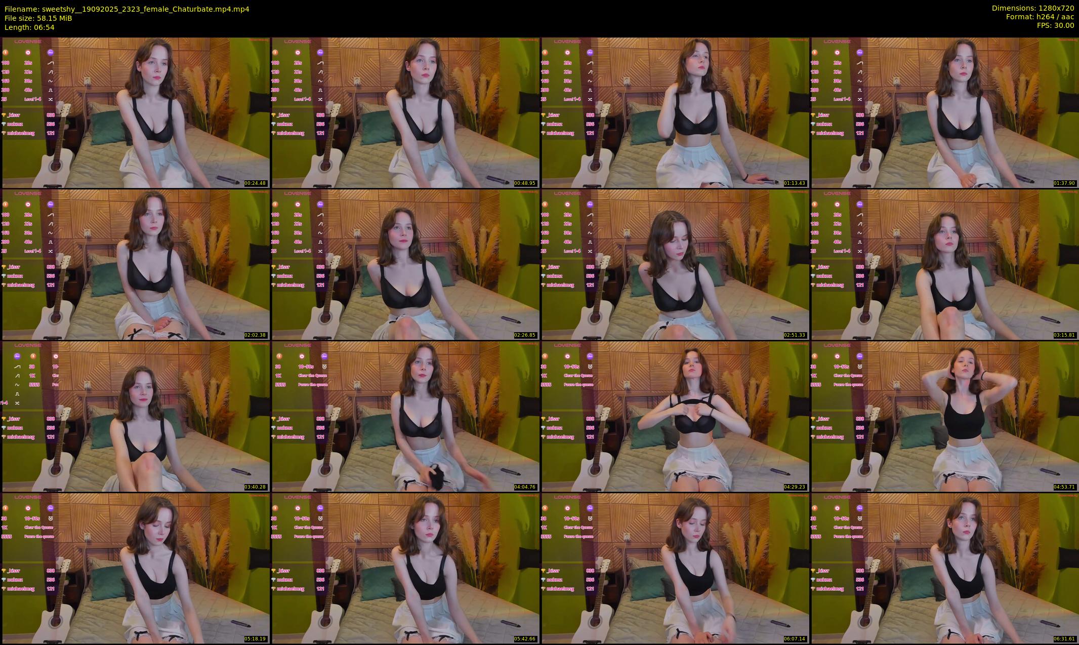 sweetshy_ — 7 minute Chaturbate female cam show recording, 720p, Sep 19, 2025