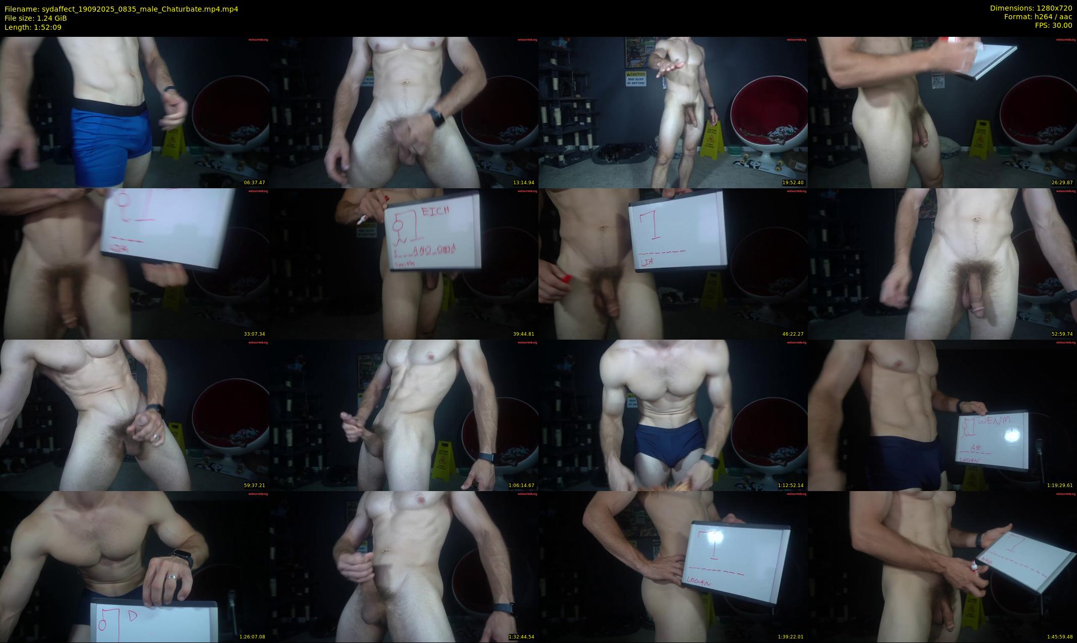 sydaffect — 113 minute Chaturbate male cam show recording, 720p, Sep 19, 2025