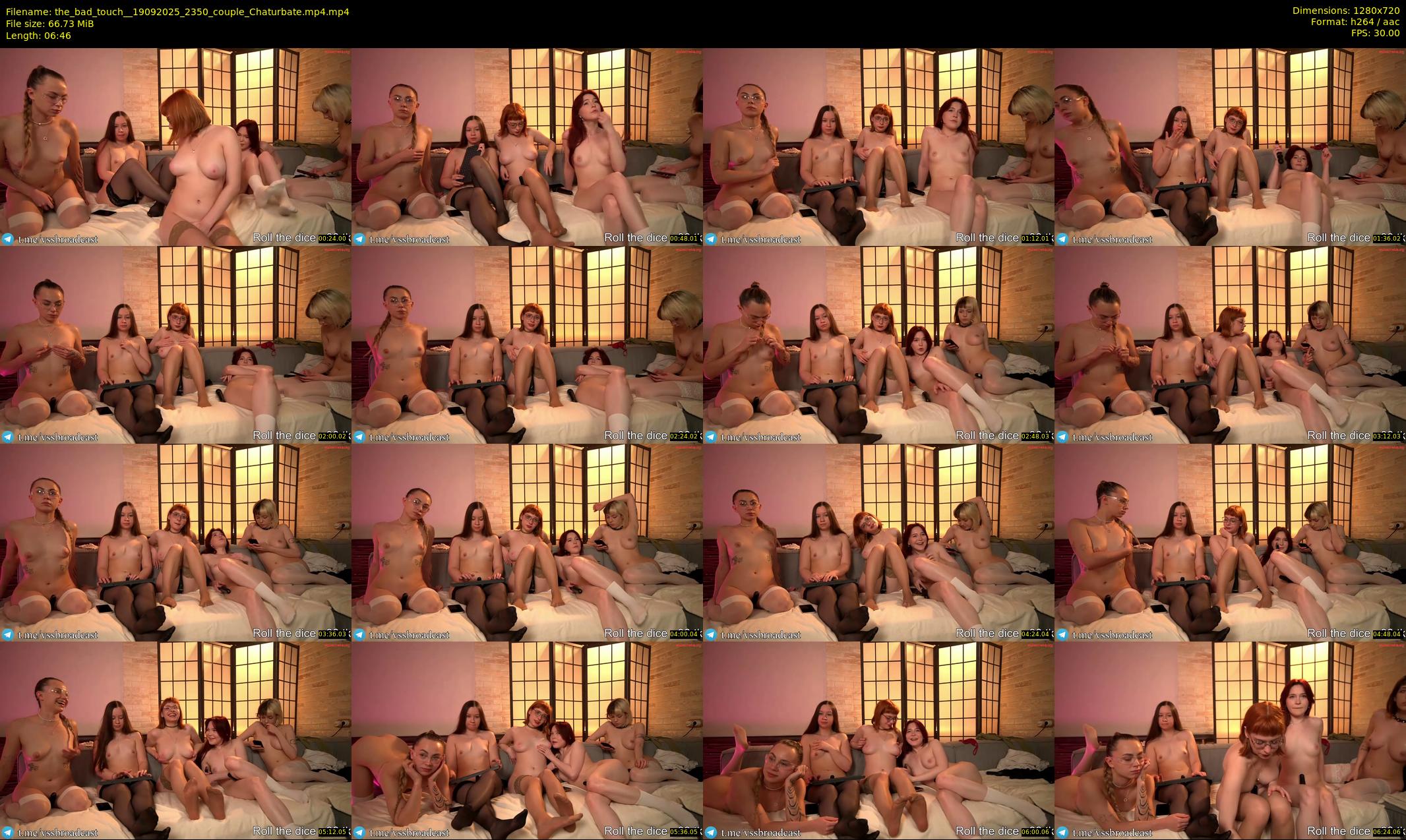 the_bad_touch_ — 7 minute Chaturbate couple cam show recording, 720p, Sep 19, 2025