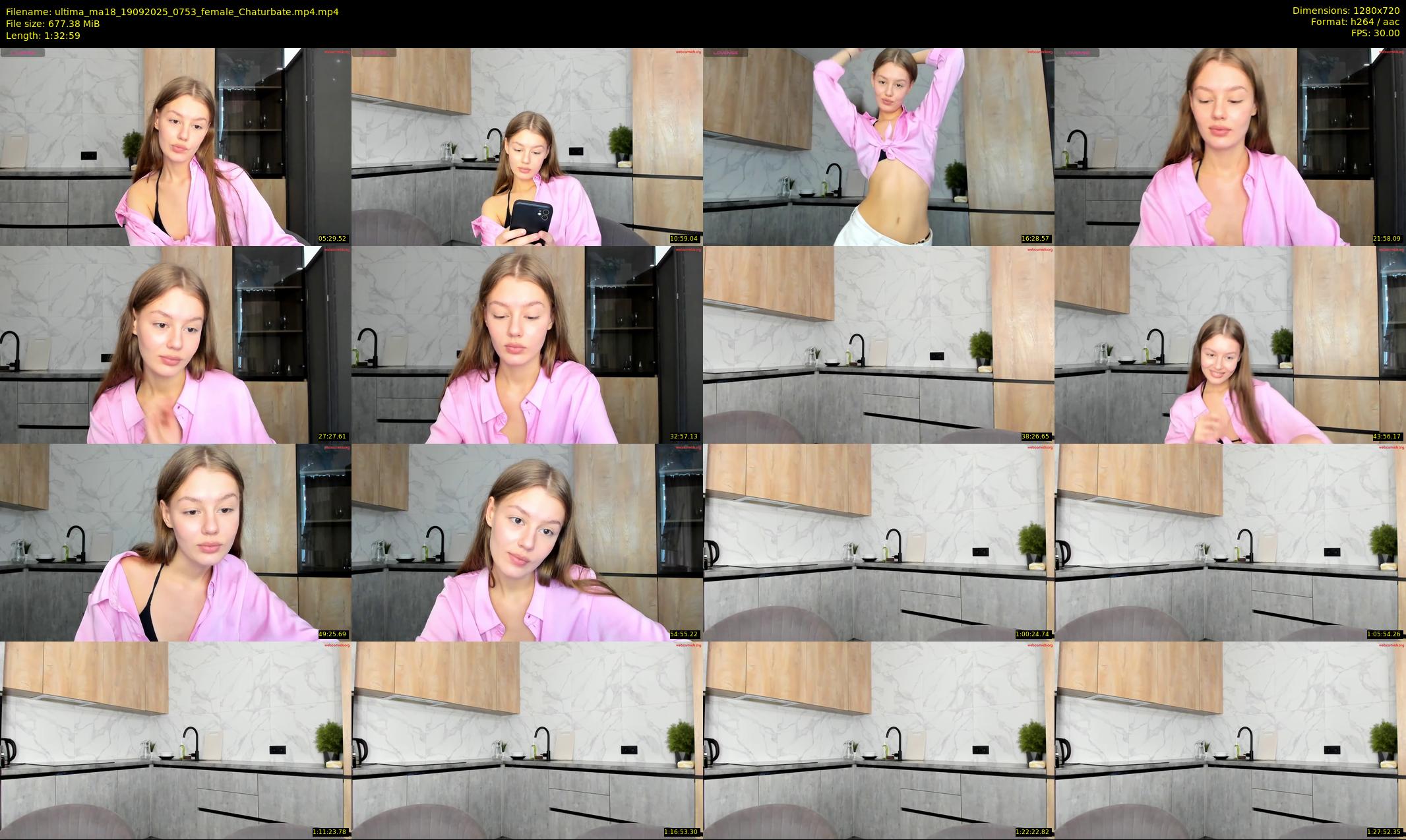 ultima_ma18 — 93 minute Chaturbate female cam show recording, 720p, Sep 19, 2025