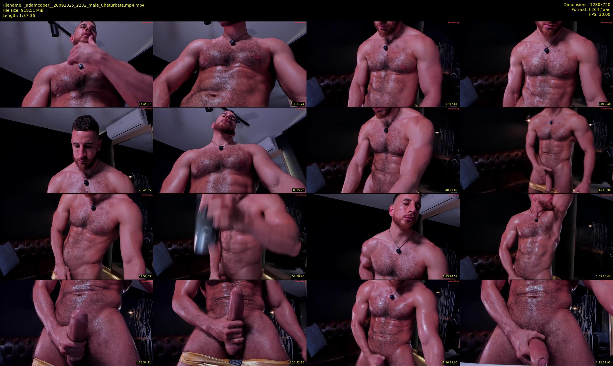 _adamcoper_ — 98 minute Chaturbate male cam show recording, 720p, Sep 20, 2025