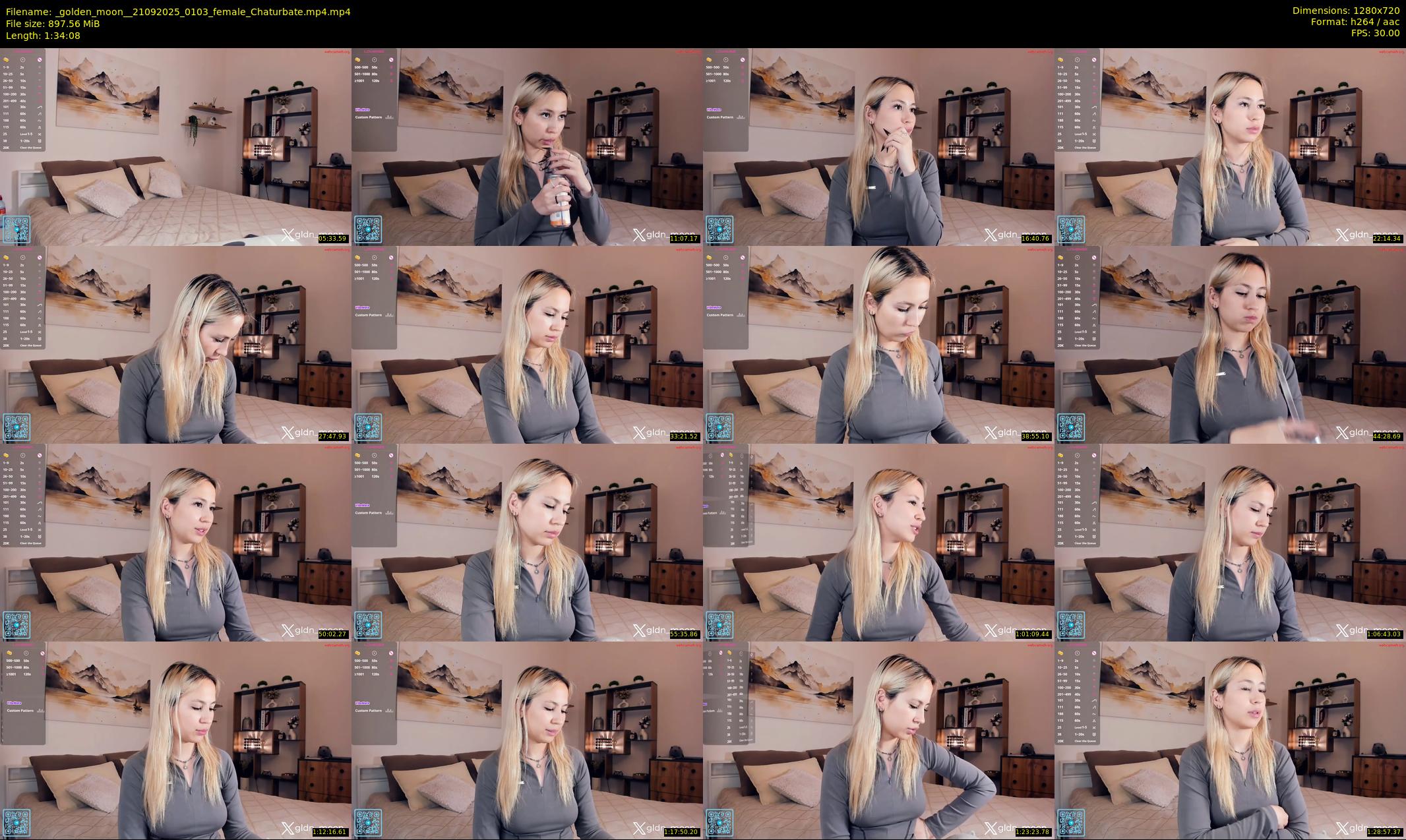 _golden_moon_ — 95 minute Chaturbate female cam show recording, 720p, Sep 21, 2025