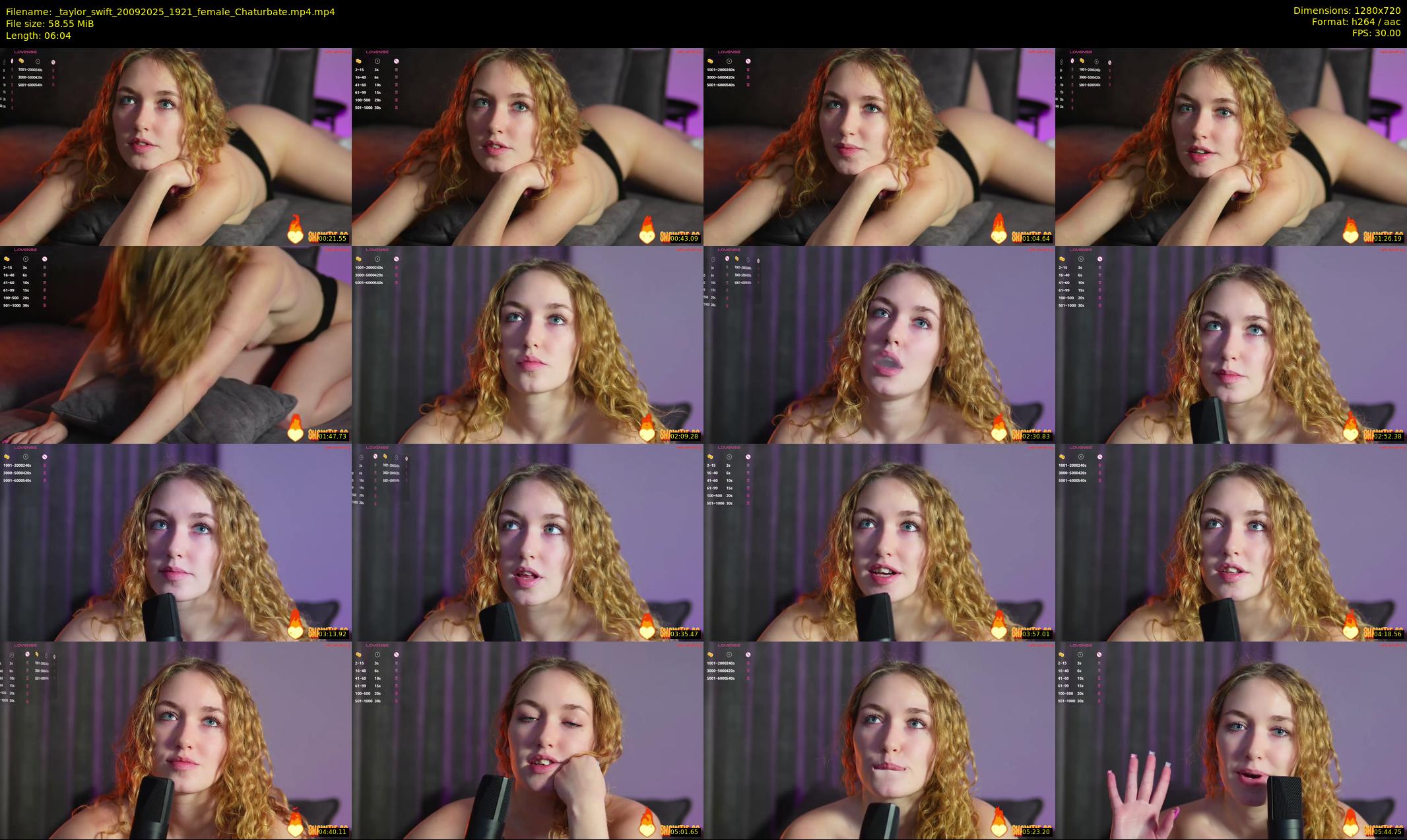 _taylor_swift — 7 minute Chaturbate female cam show recording, 720p, Sep 20, 2025
