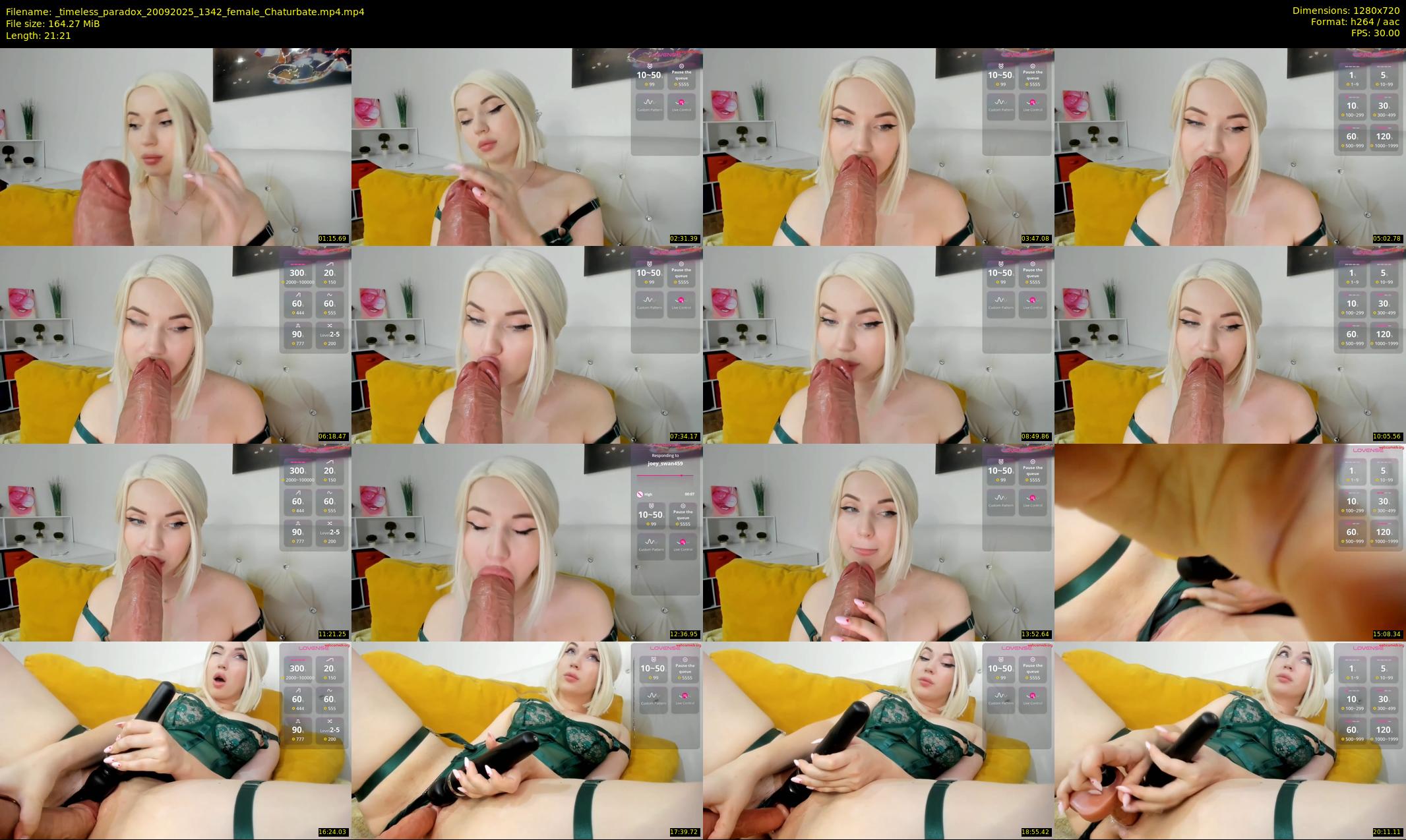 _timeless_paradox — 22 minute Chaturbate female cam show recording, 720p, Sep 20, 2025