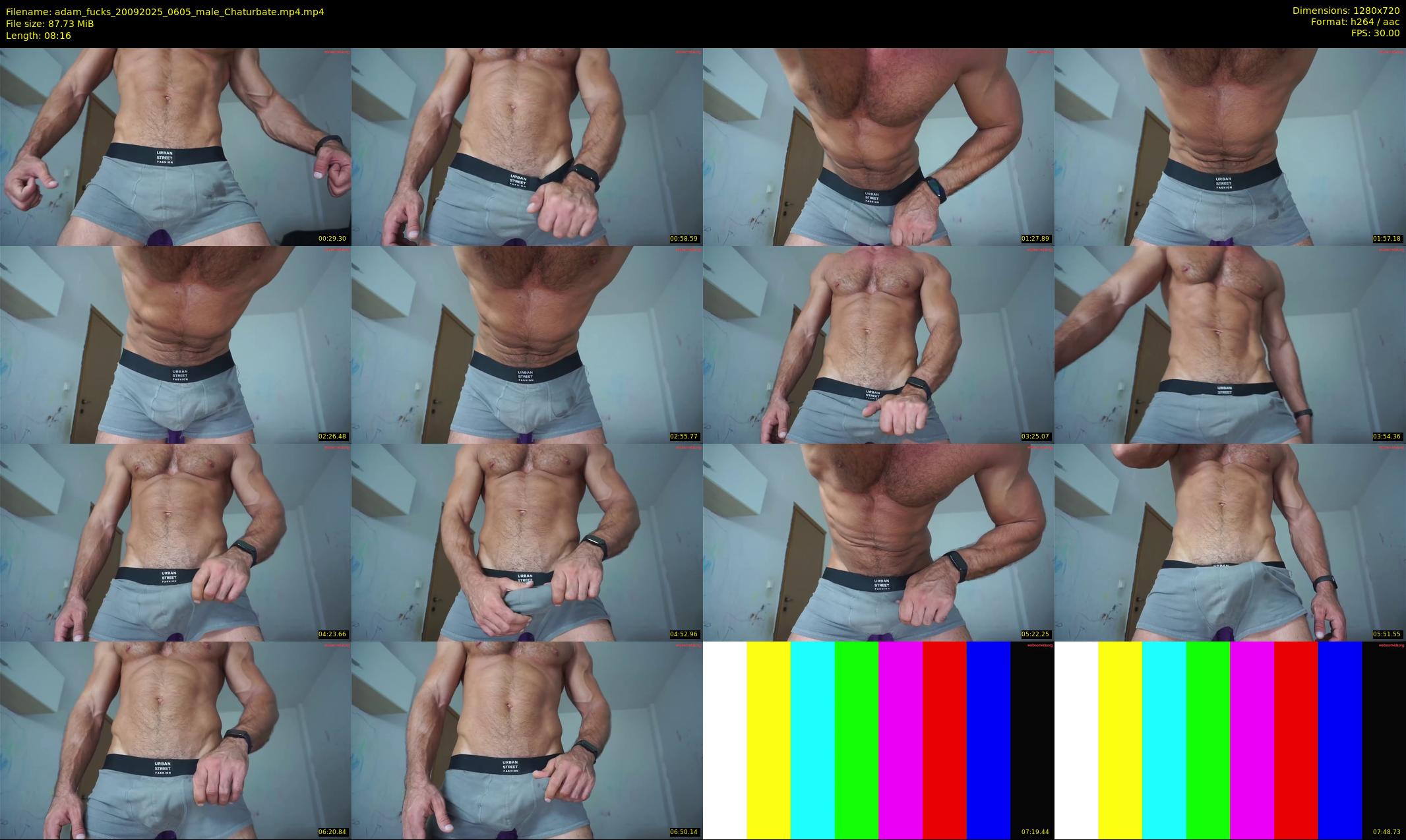adam_fucks — 9 minute Chaturbate male cam show recording, 720p, Sep 20, 2025