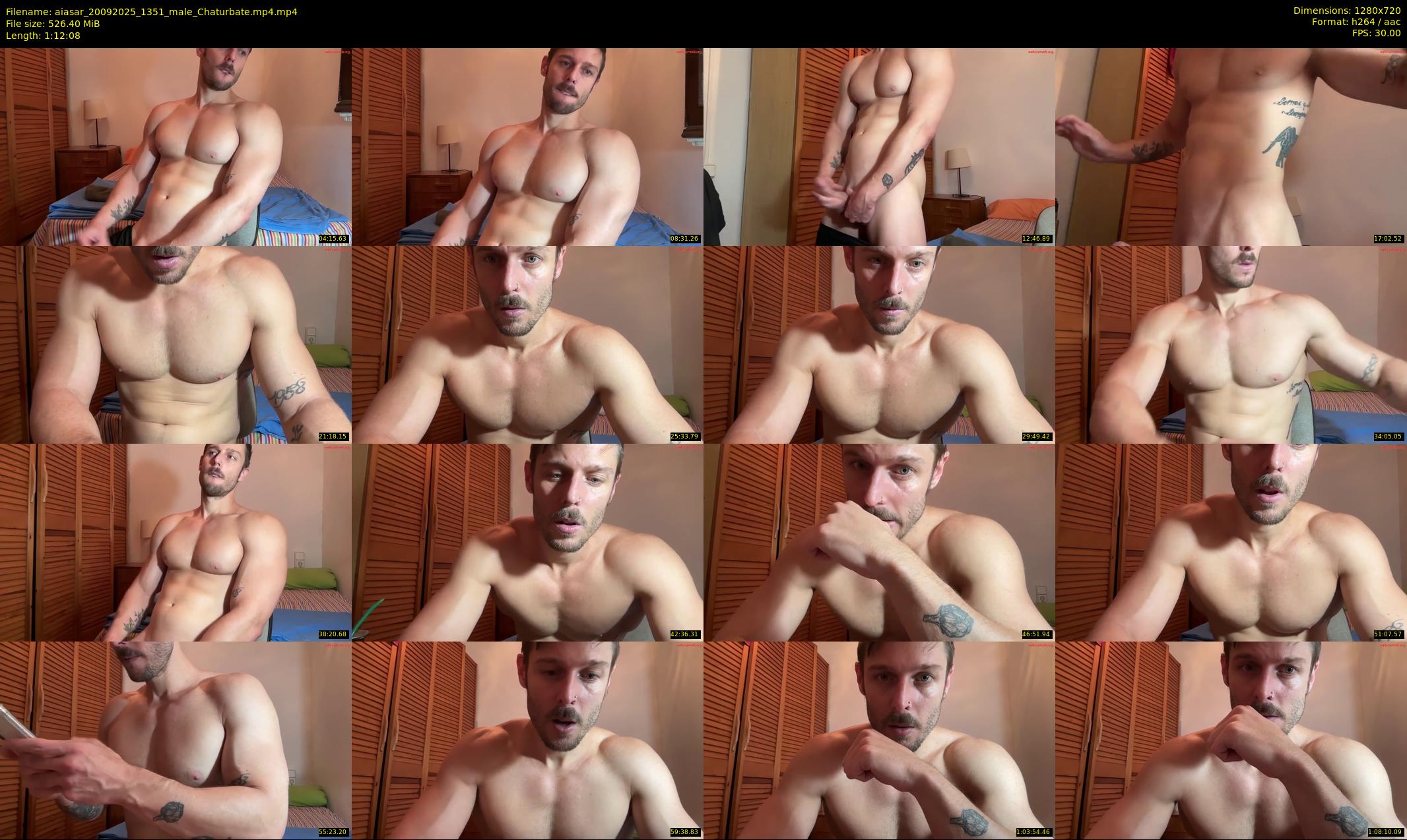 aiasar — 73 minute Chaturbate male cam show recording, 720p, Sep 20, 2025