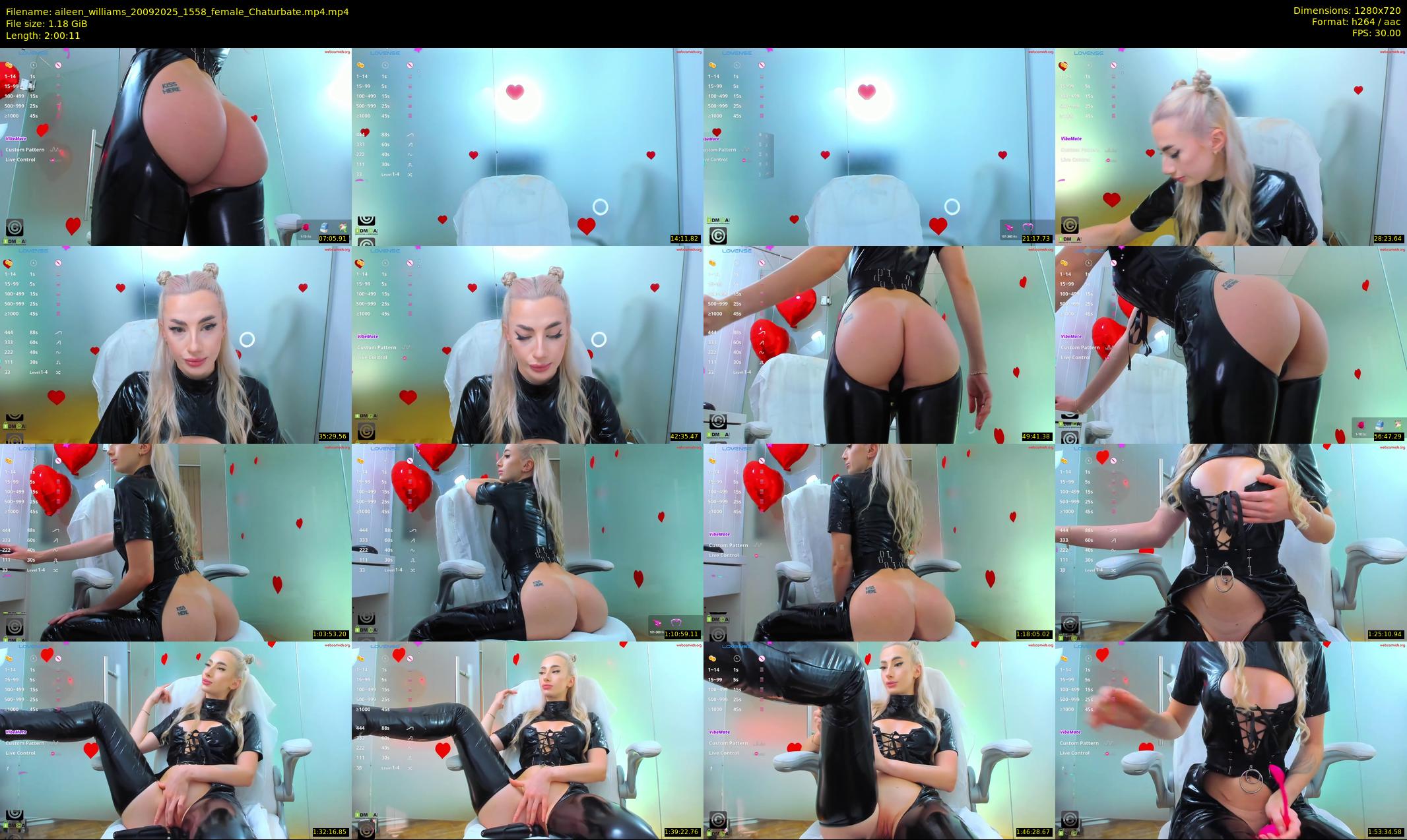 aileen_williams — 121 minute Chaturbate female cam show recording, 720p, Sep 20, 2025
