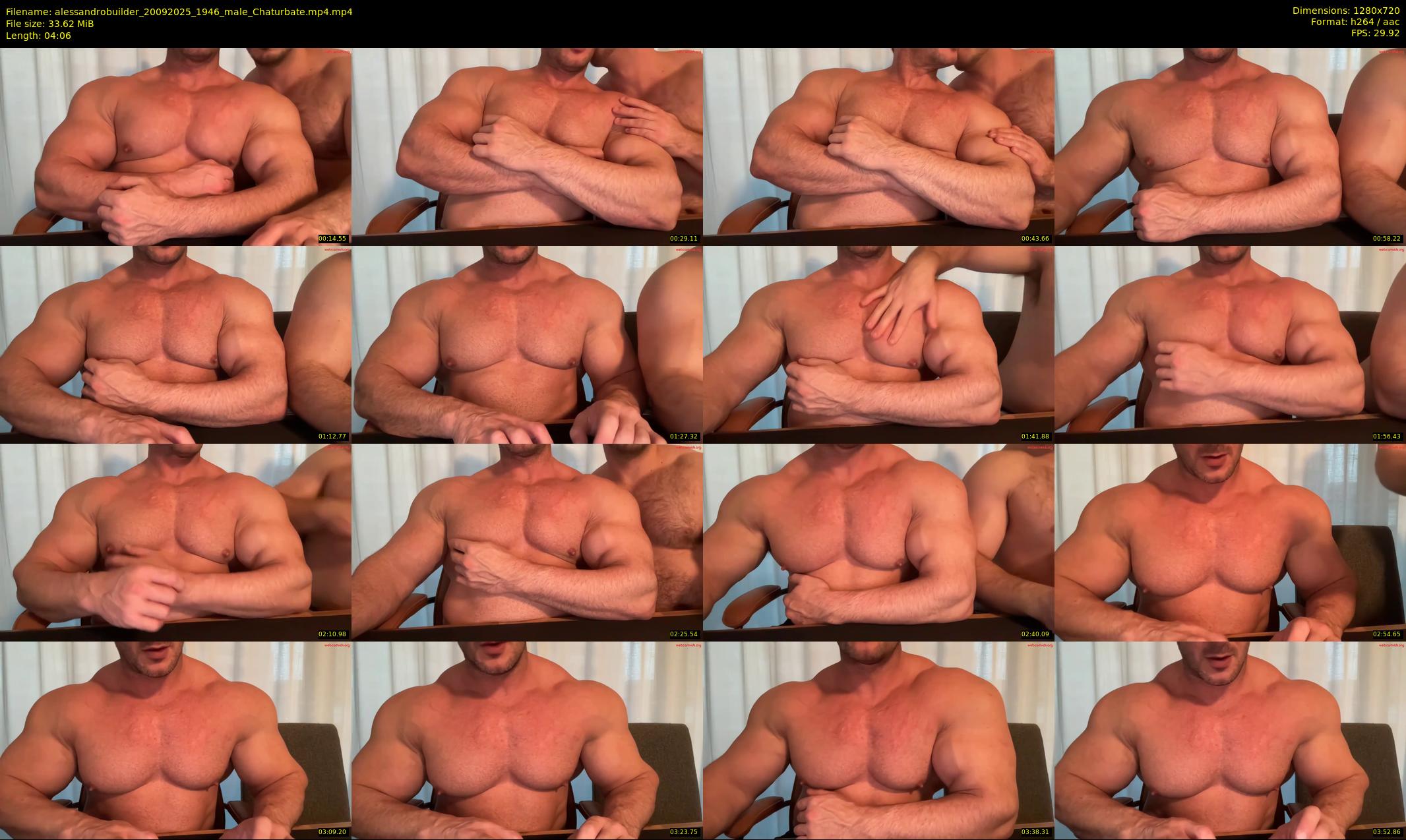 alessandrobuilder — 5 minute Chaturbate couple cam show recording, 720p, Sep 20, 2025