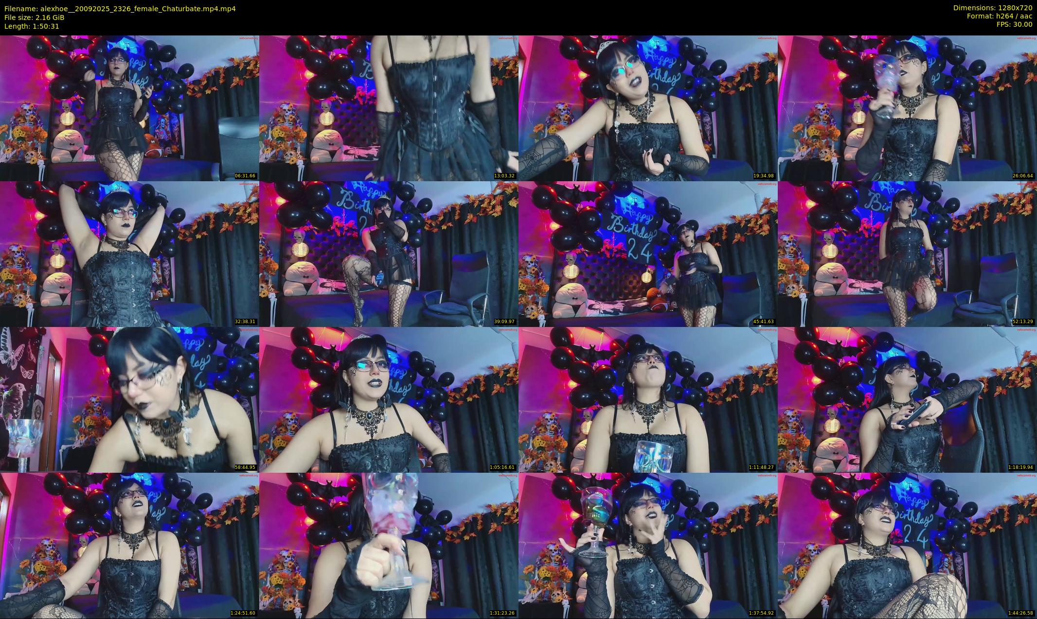 alexhoe_ — 111 minute Chaturbate female cam show recording, 720p, Sep 20, 2025