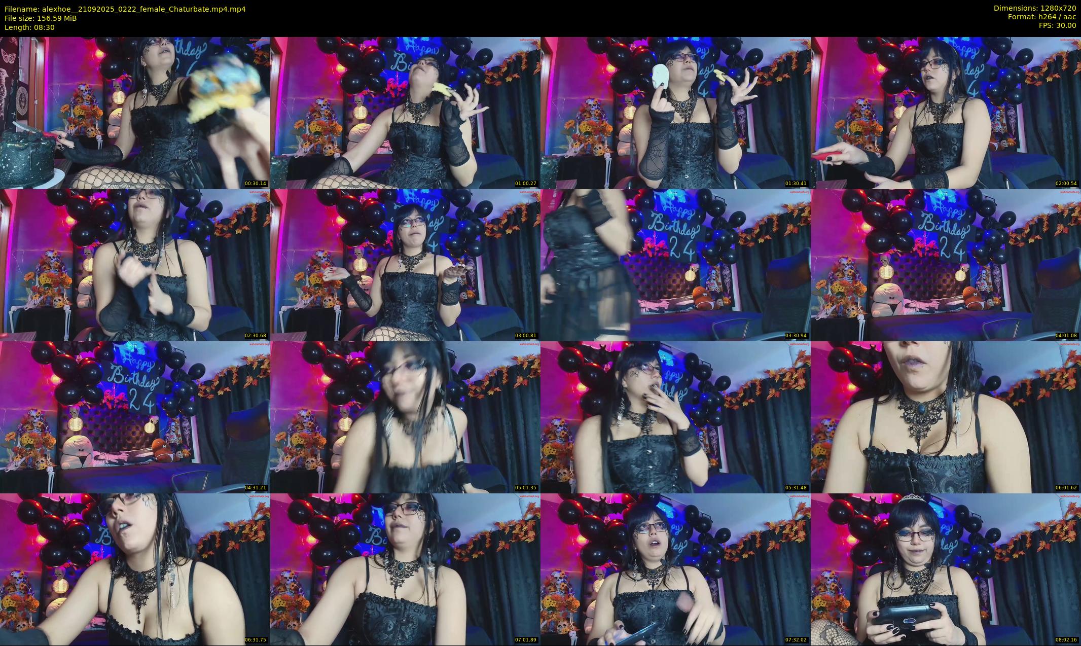 alexhoe_ — 9 minute Chaturbate female cam show recording, 720p, Sep 21, 2025