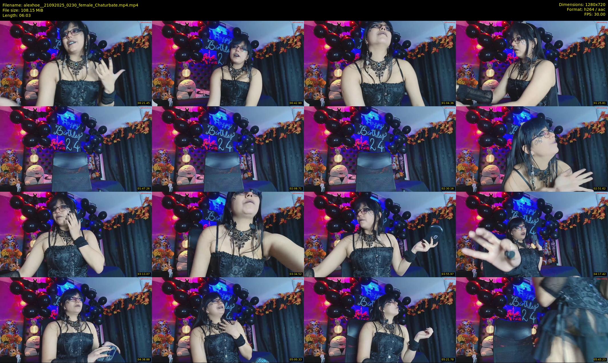 alexhoe_ — 7 minute Chaturbate female cam show recording, 720p, Sep 21, 2025