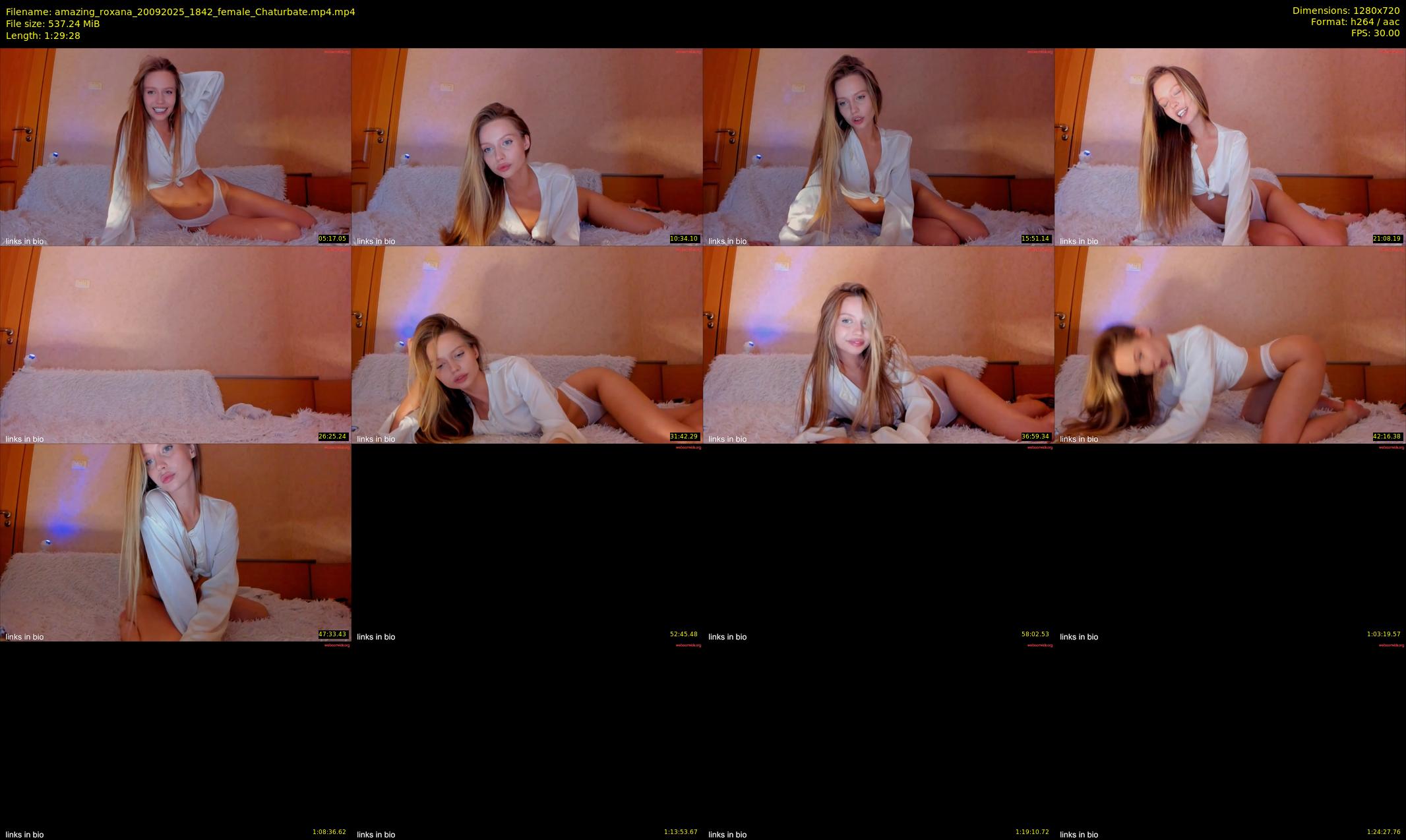 amazing_roxana — 90 minute Chaturbate female cam show recording, 720p, Sep 20, 2025