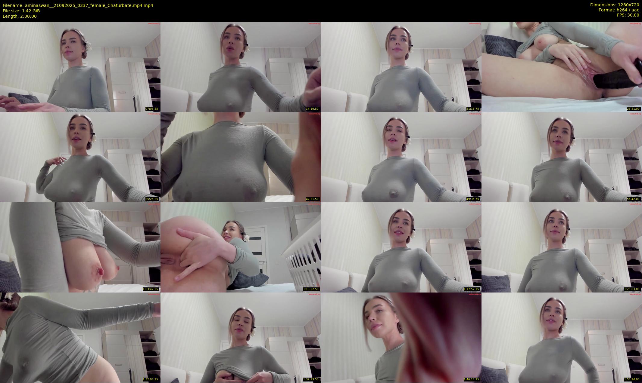 aminaswan_ — 120 minute Chaturbate female cam show recording, 720p, Sep 21, 2025