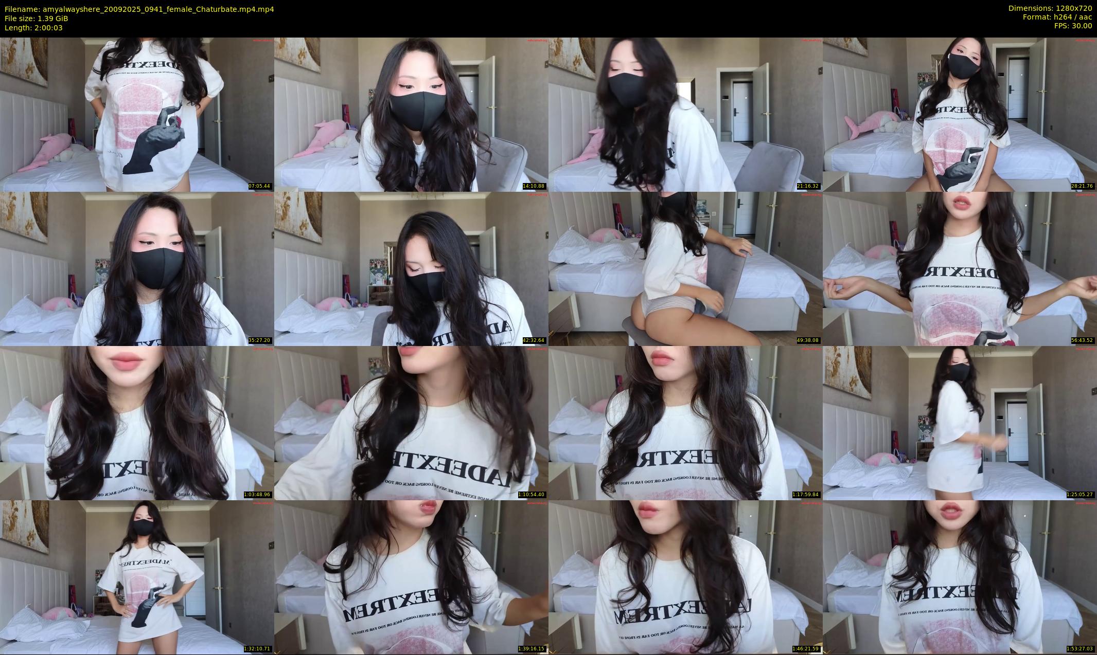 amyalwayshere — 121 minute Chaturbate female cam show recording, 720p, Sep 20, 2025