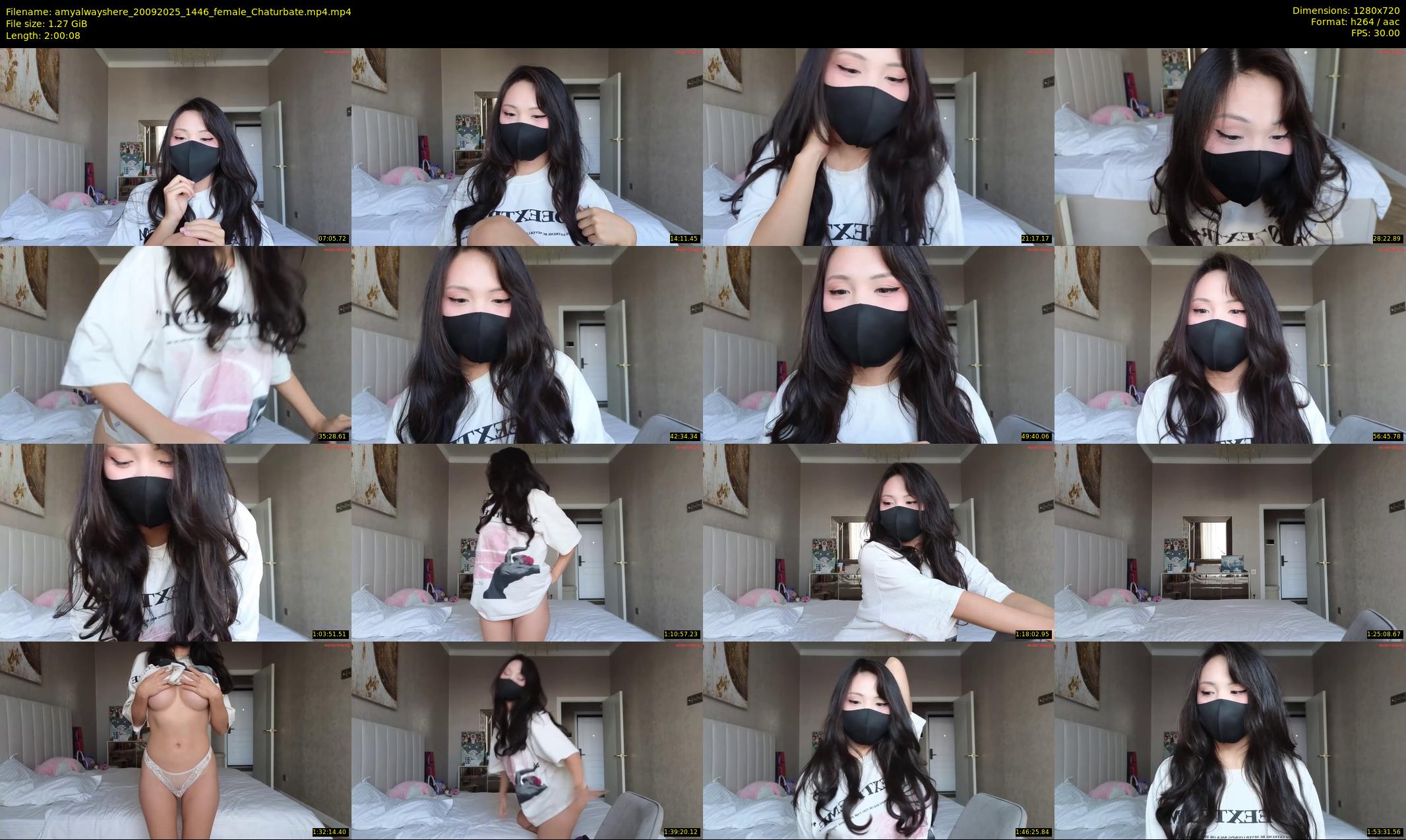 amyalwayshere — 121 minute Chaturbate female cam show recording, 720p, Sep 20, 2025
