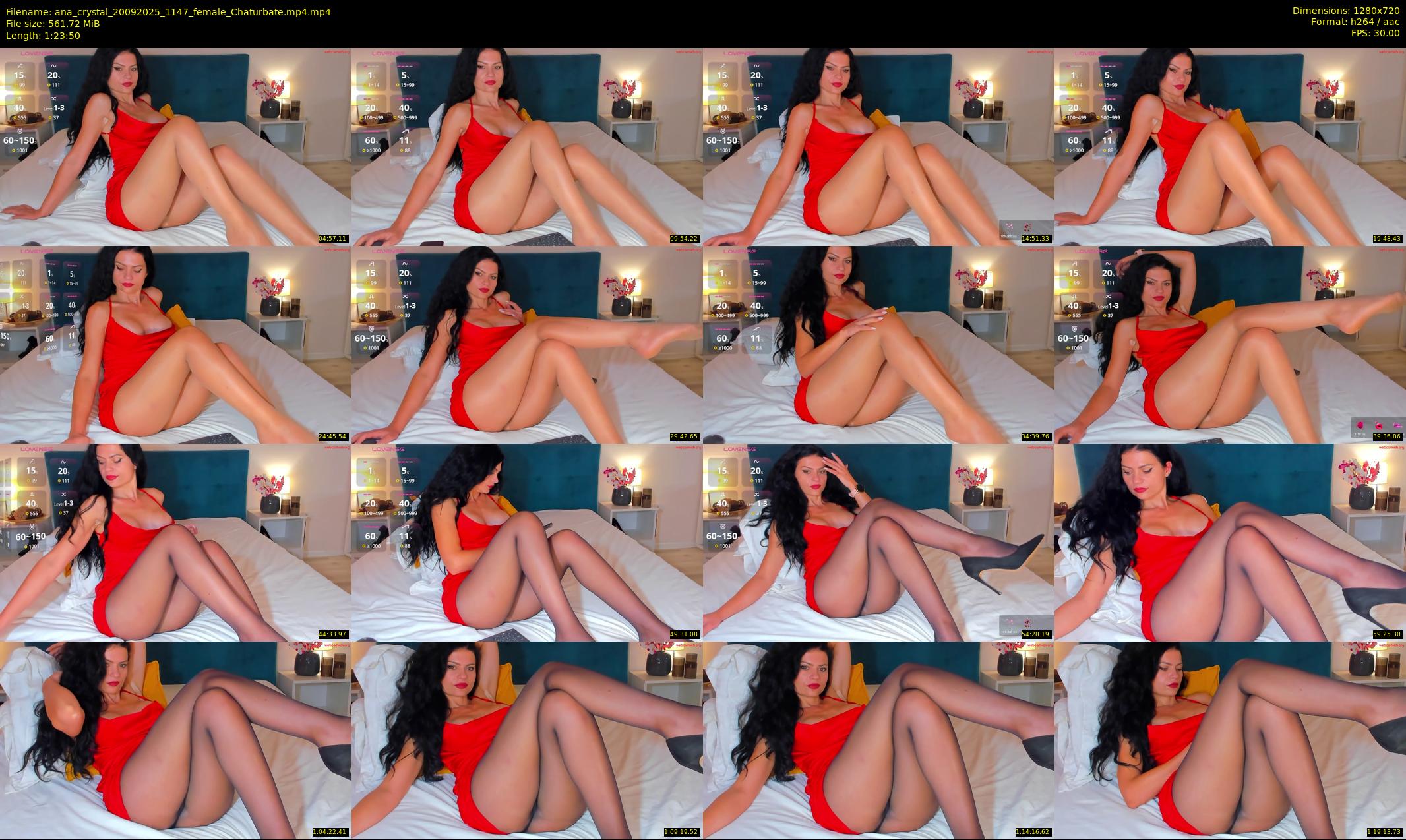 ana_crystal — 84 minute Chaturbate female cam show recording, 720p, Sep 20, 2025