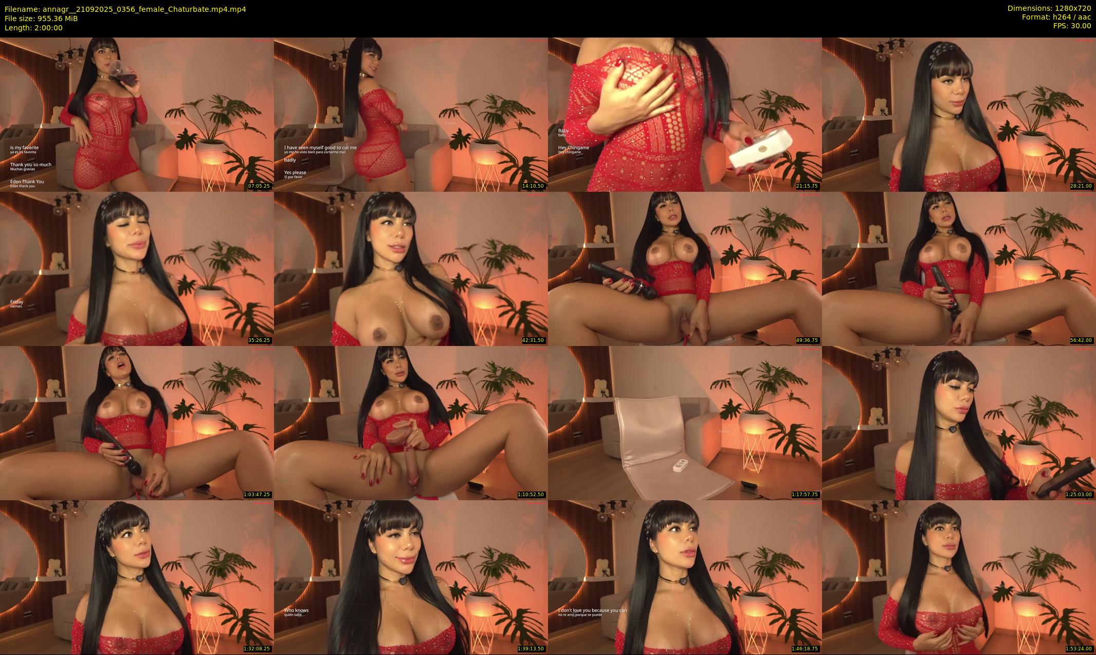 annagr_ — 120 minute Chaturbate female cam show recording, 720p, Sep 21, 2025