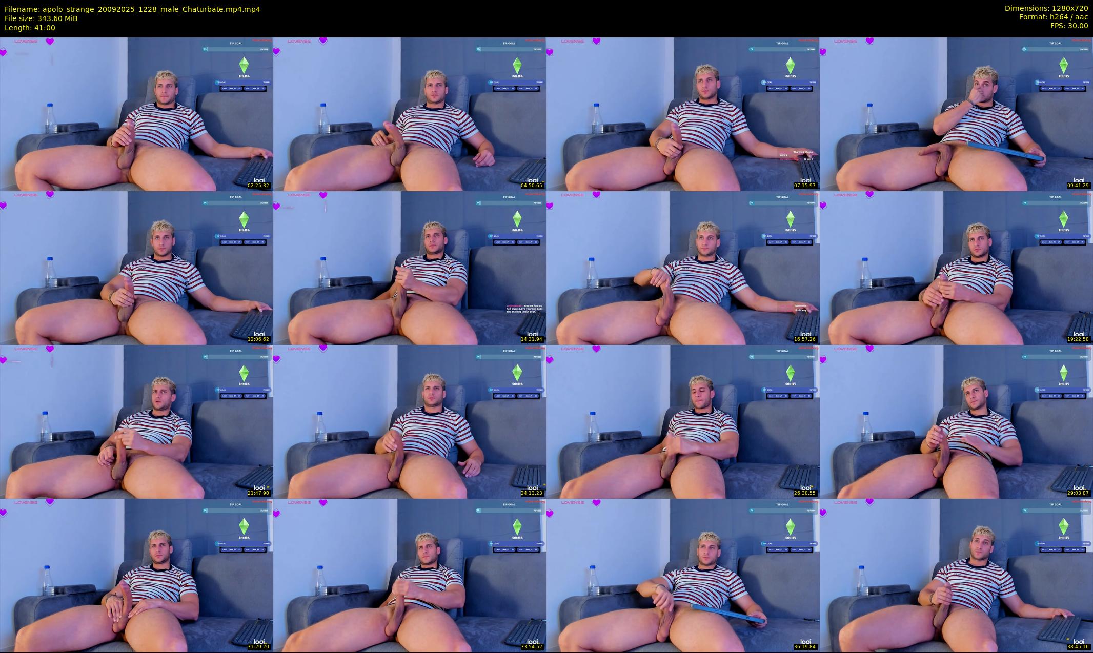 apolo_strange — 41 minute Chaturbate male cam show recording, 720p, Sep 20, 2025