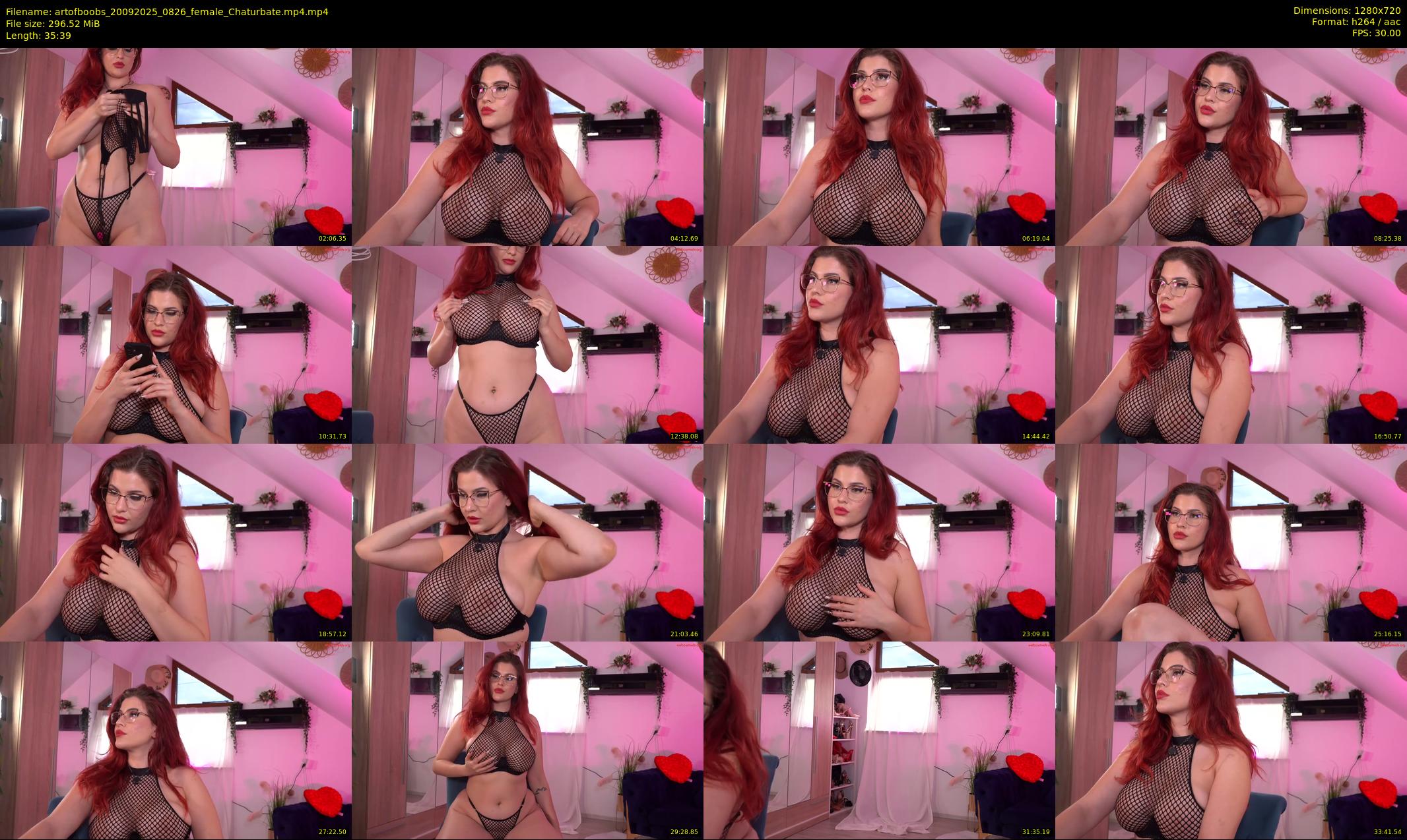 artofboobs — 36 minute Chaturbate female cam show recording, 720p, Sep 20, 2025