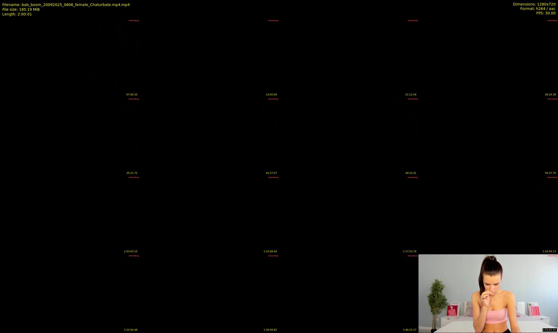 bab_boom — 121 minute Chaturbate couple cam show recording, 720p, Sep 20, 2025
