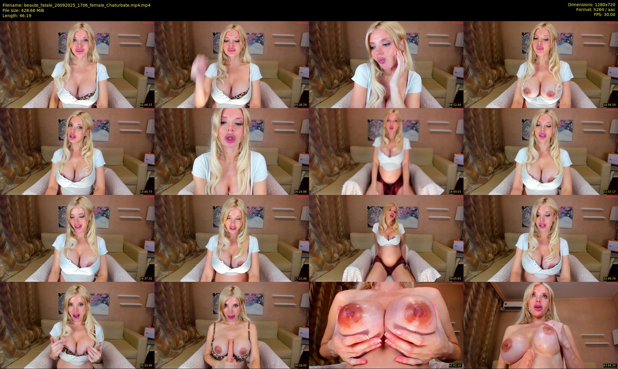beaute_fatale — 47 minute Chaturbate female cam show recording, 720p, Sep 20, 2025