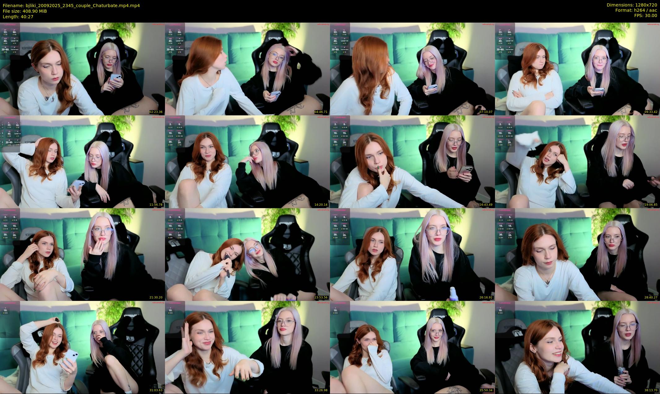 bjliki — 41 minute Chaturbate couple cam show recording, 720p, Sep 20, 2025