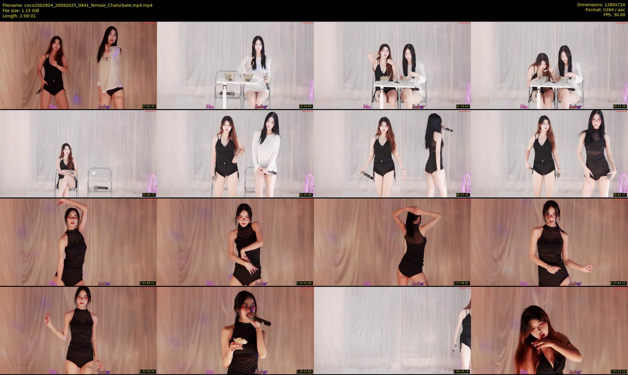coco2002924 — 121 minute Chaturbate female cam show recording, 720p, Sep 20, 2025