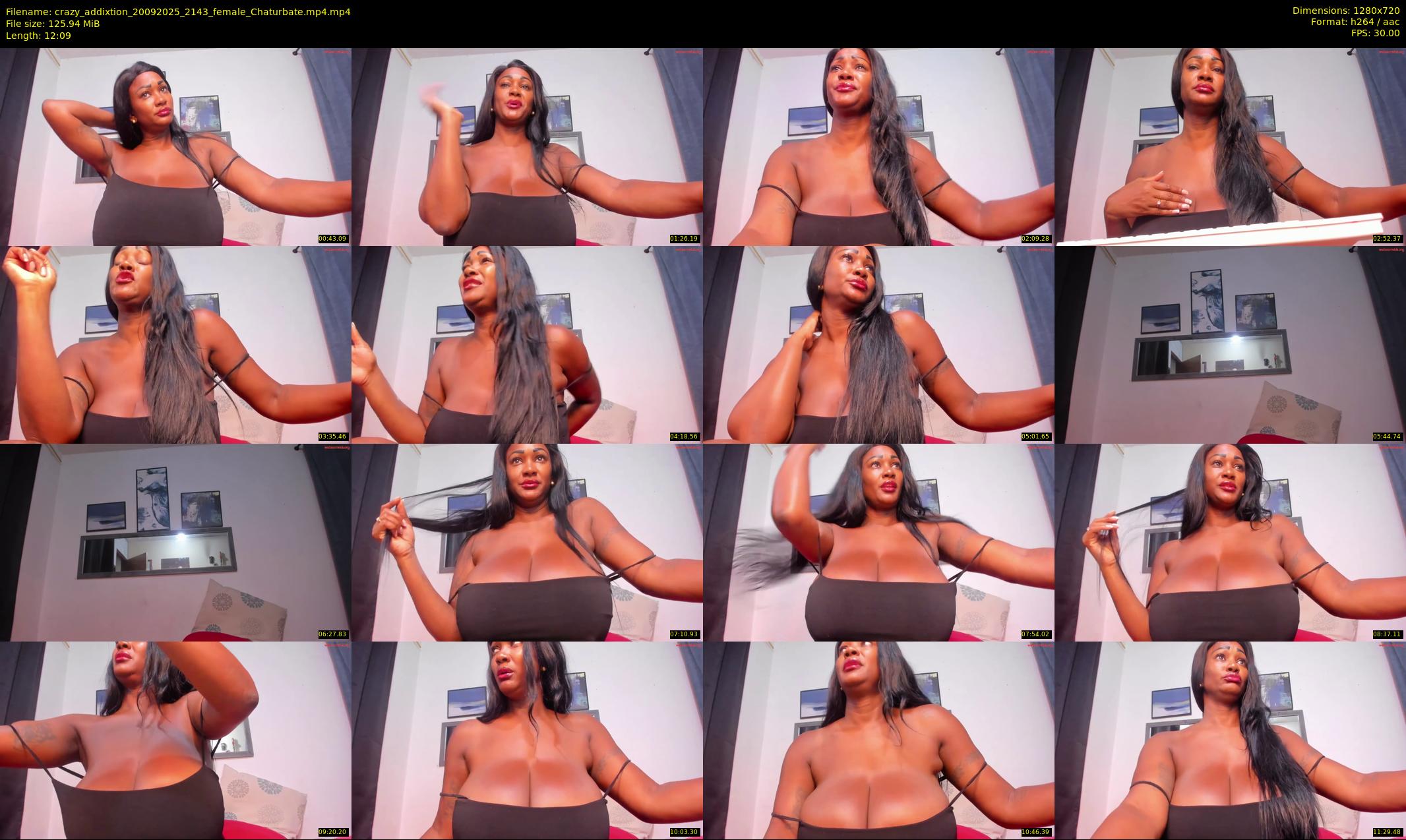 crazy_addixtion — 13 minute Chaturbate female cam show recording, 720p, Sep 20, 2025