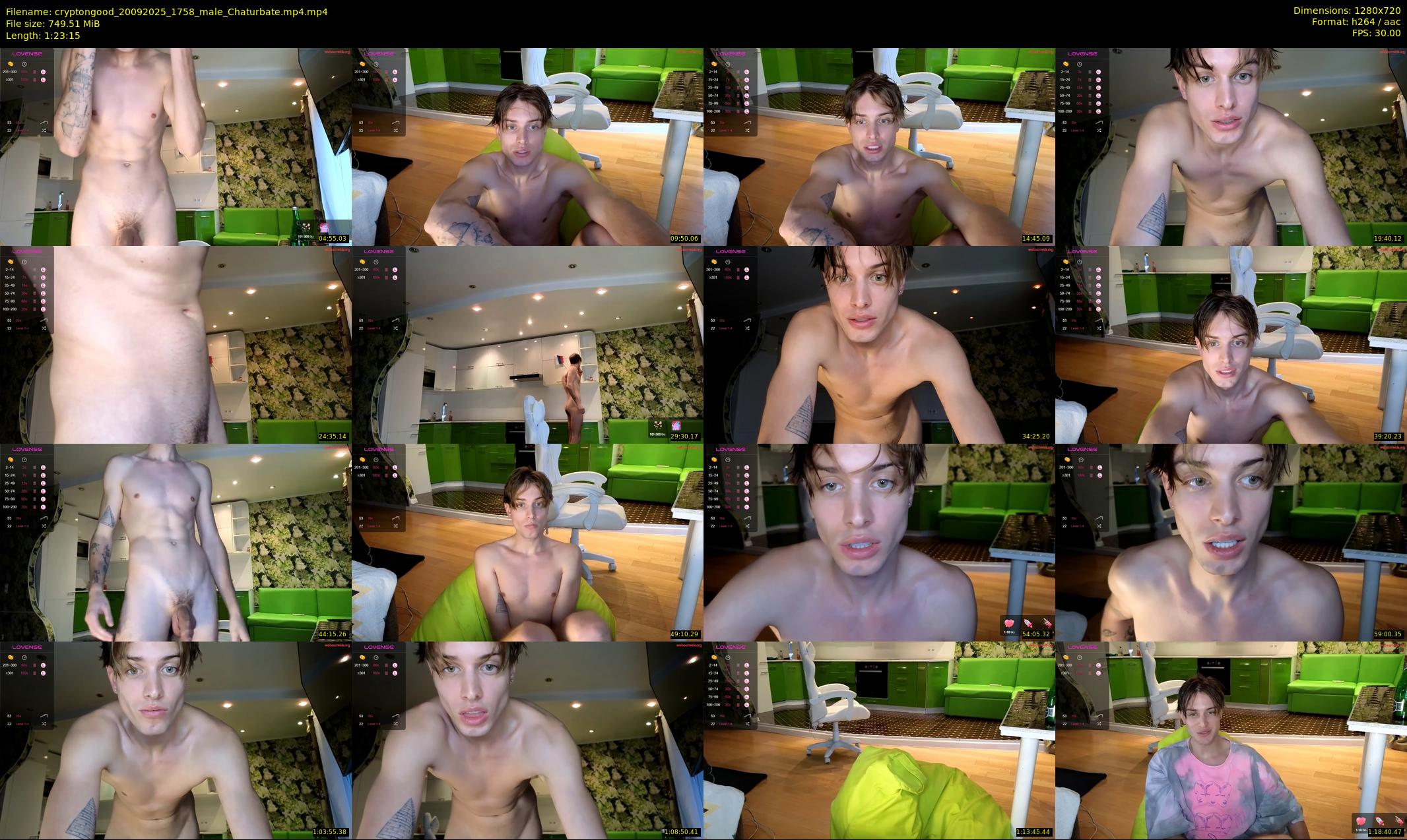 cryptongood — 84 minute Chaturbate male cam show recording, 720p, Sep 20, 2025