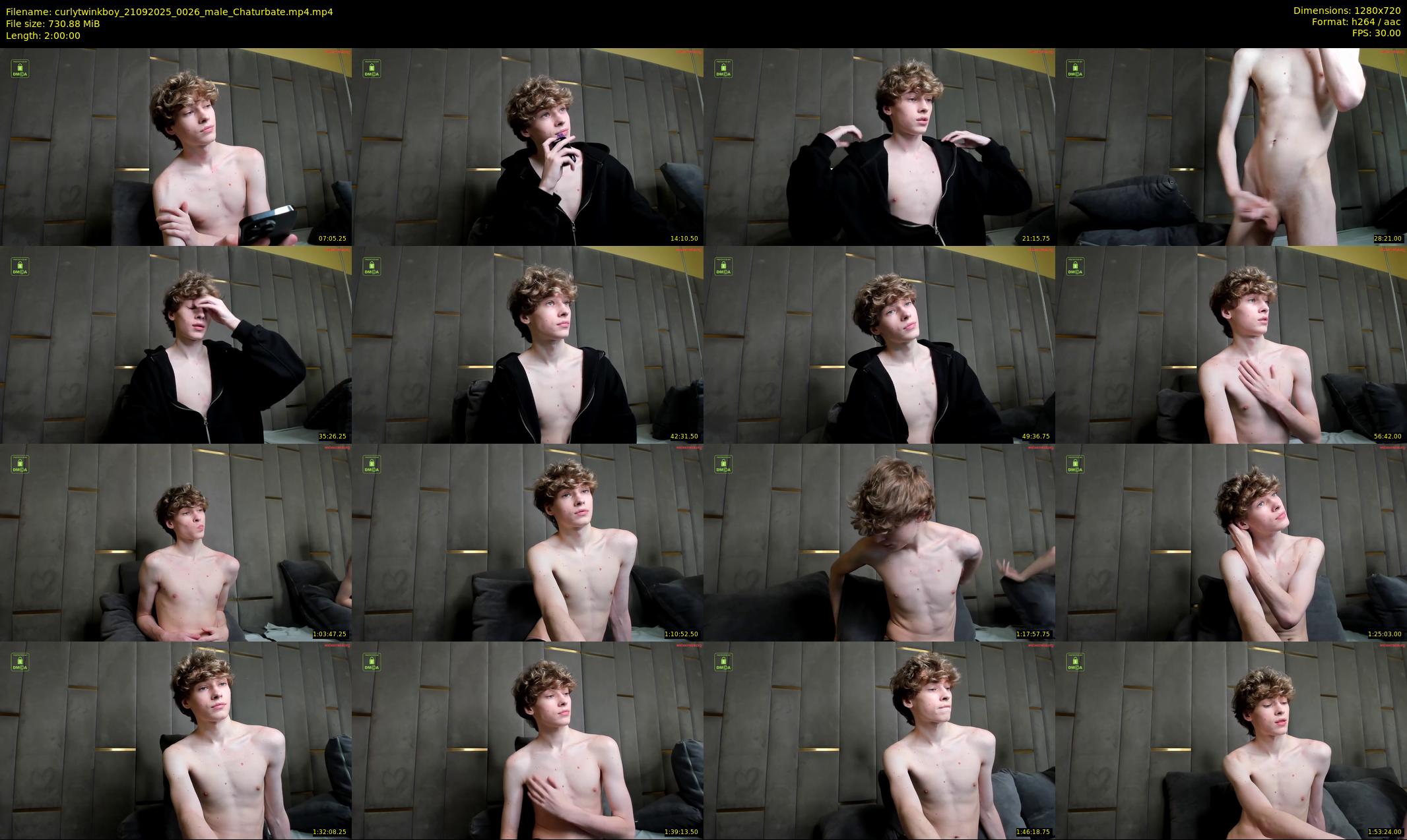 curlytwinkboy — 120 minute Chaturbate male cam show recording, 720p, Sep 21, 2025