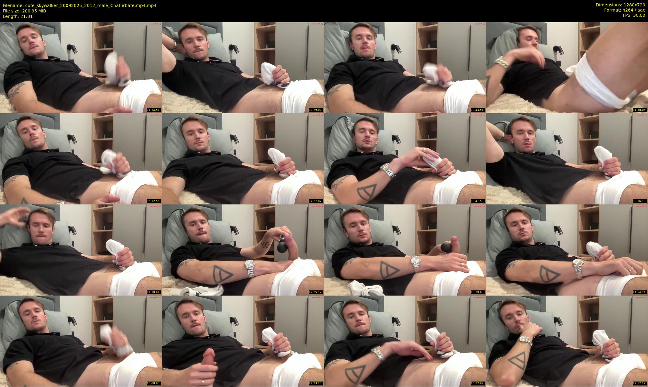 cute_skywalker — 22 minute Chaturbate male cam show recording, 720p, Sep 20, 2025