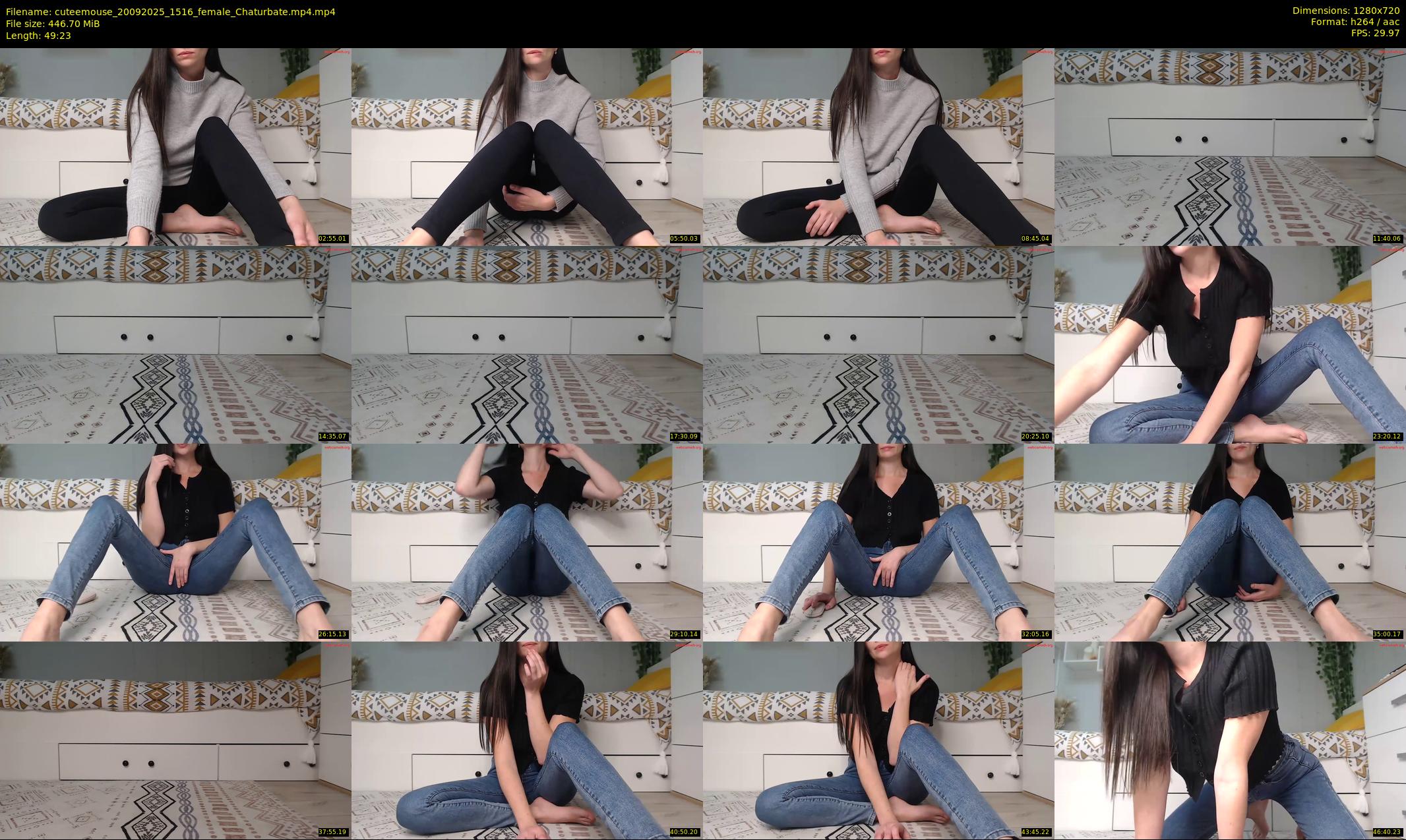 cuteemouse — 50 minute Chaturbate female cam show recording, 720p, Sep 20, 2025