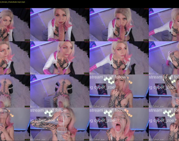 cyberzoe — 28 minute Chaturbate female cam show recording, 720p, Sep 20, 2025