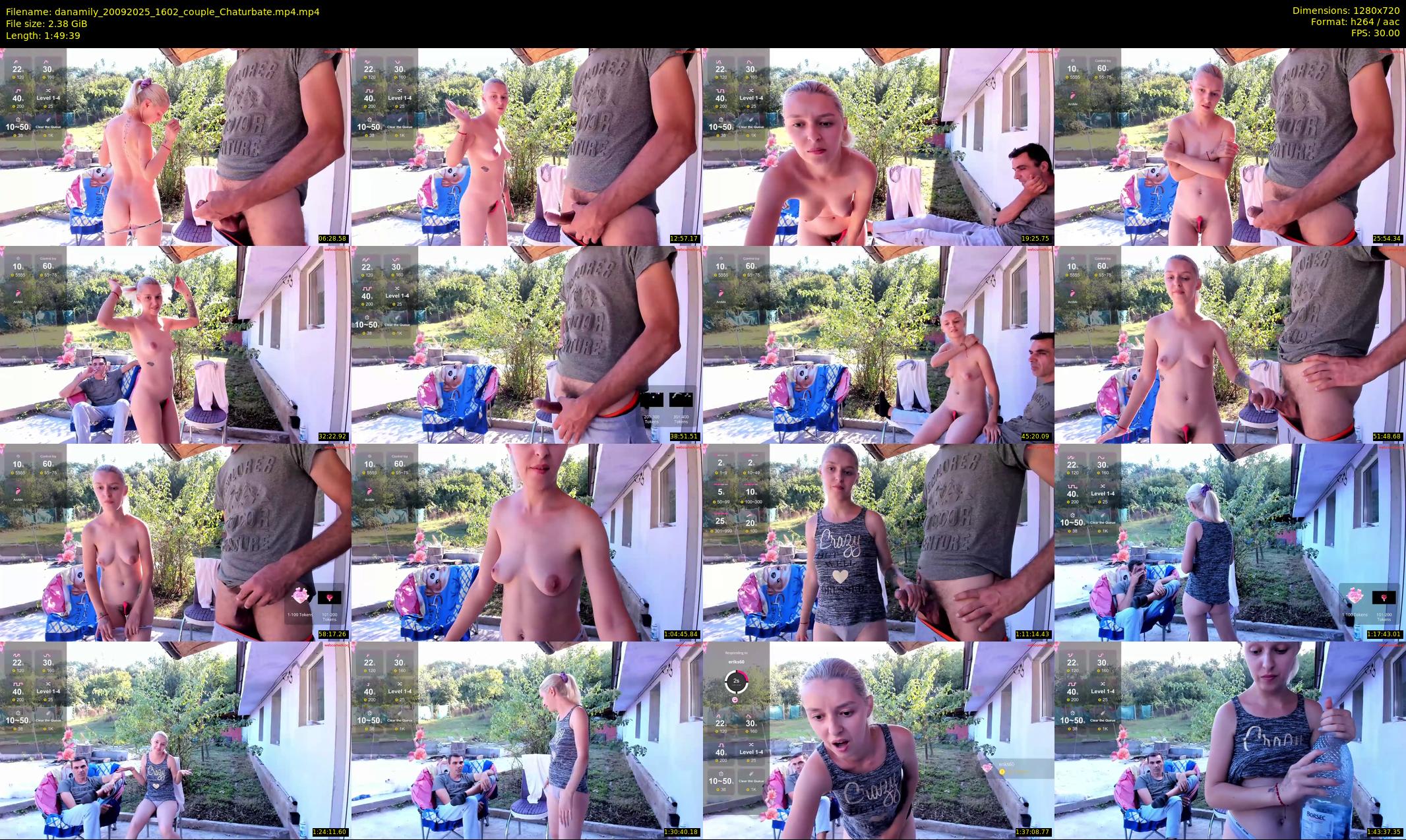 danamily — 110 minute Chaturbate female cam show recording, 720p, Sep 20, 2025