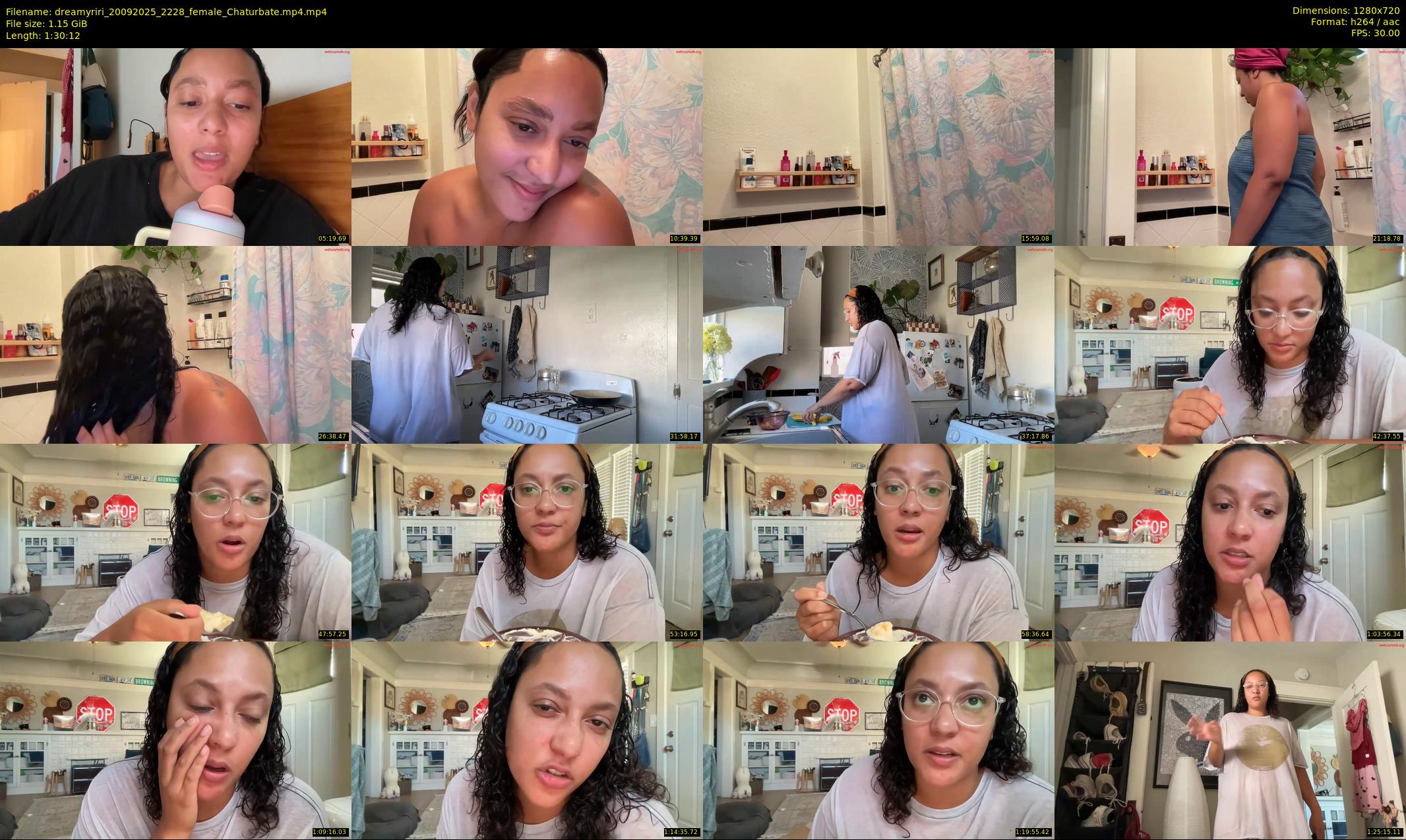 dreamyriri — 91 minute Chaturbate female cam show recording, 720p, Sep 20, 2025