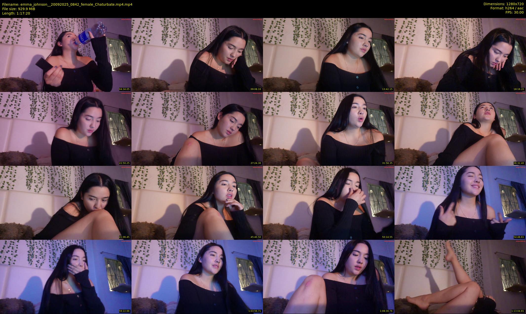 emma_johnson_ — 78 minute Chaturbate female cam show recording, 720p, Sep 20, 2025
