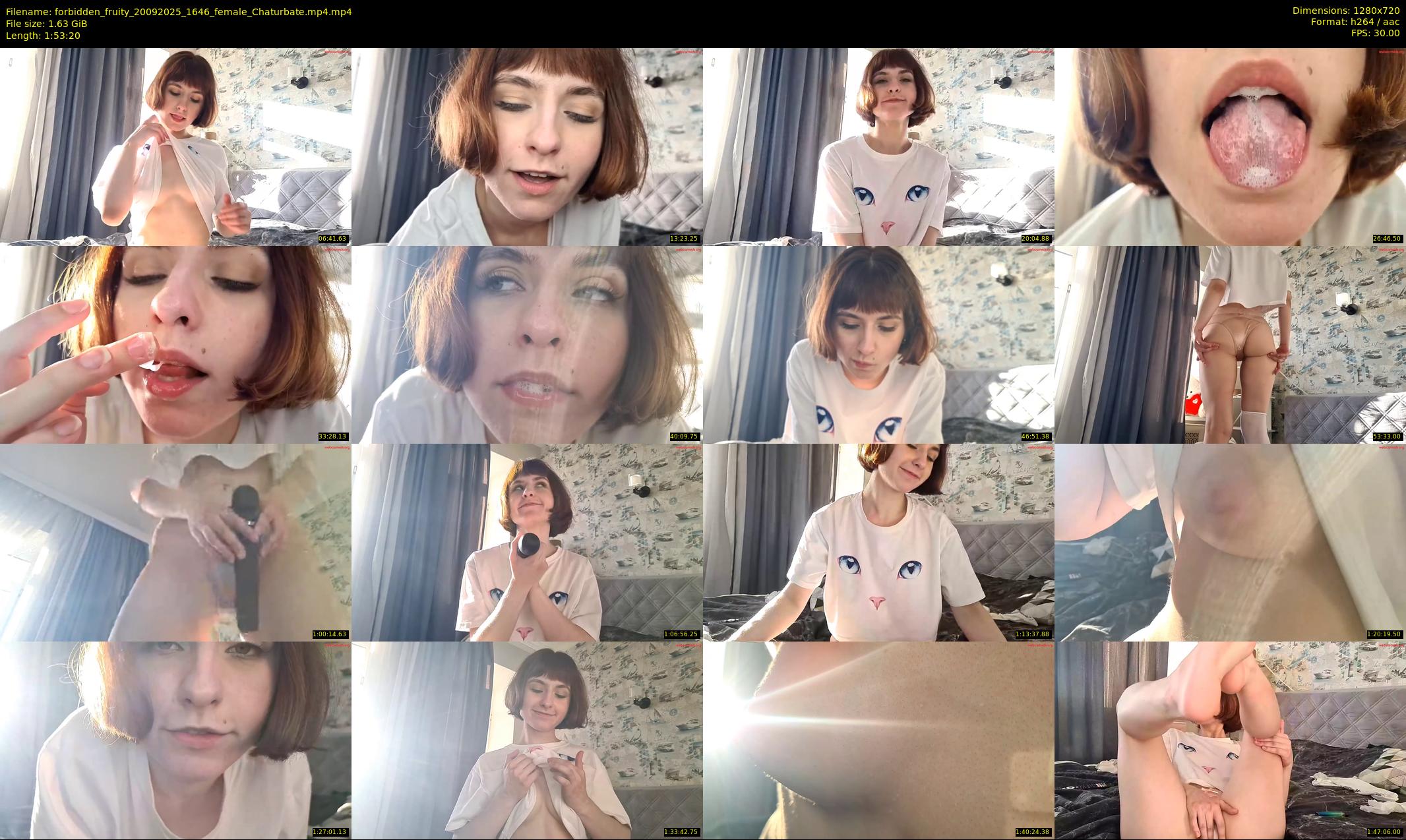 forbidden_fruity — 114 minute Chaturbate female cam show recording, 720p, Sep 20, 2025