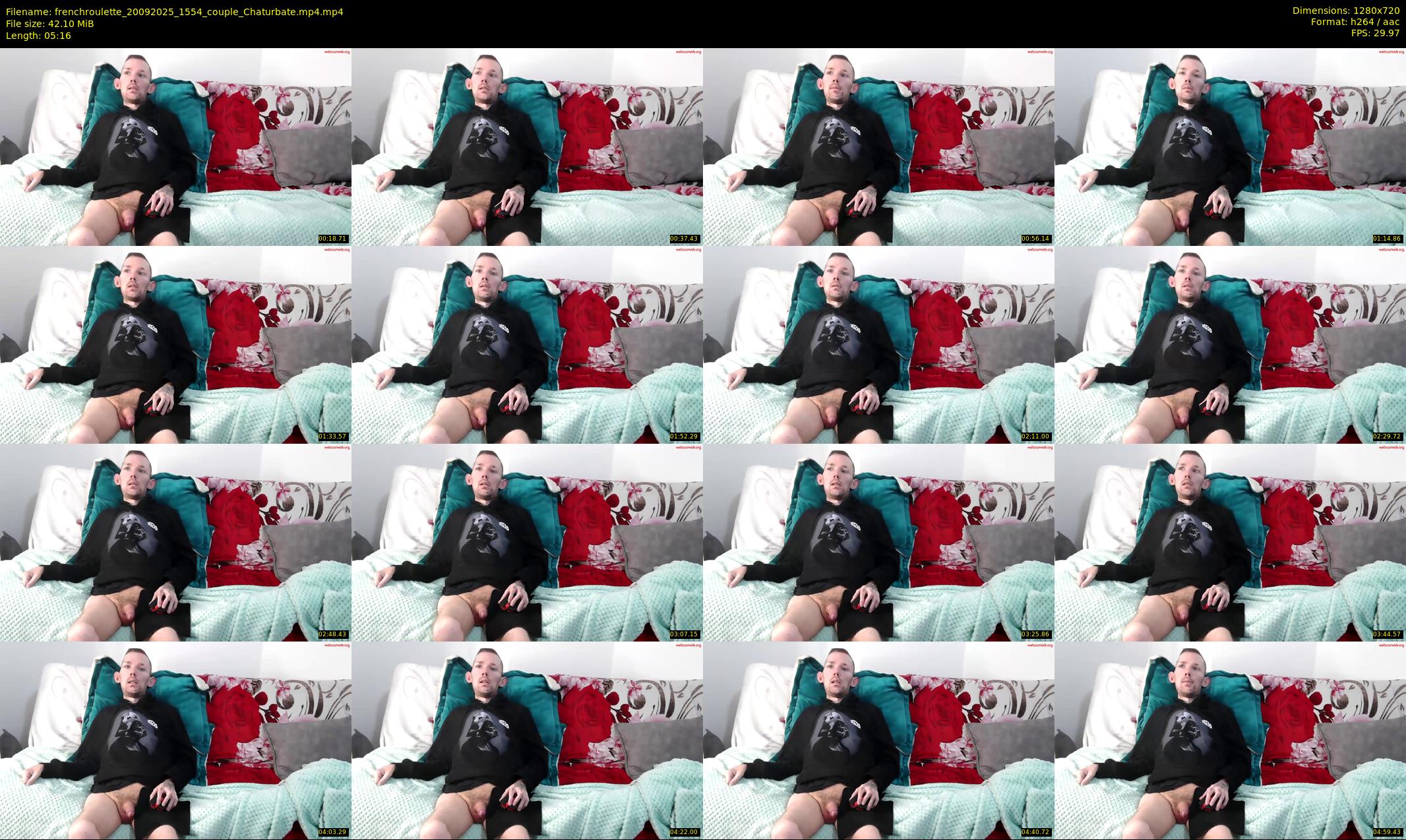 frenchroulette — 6 minute Chaturbate couple cam show recording, 720p, Sep 20, 2025