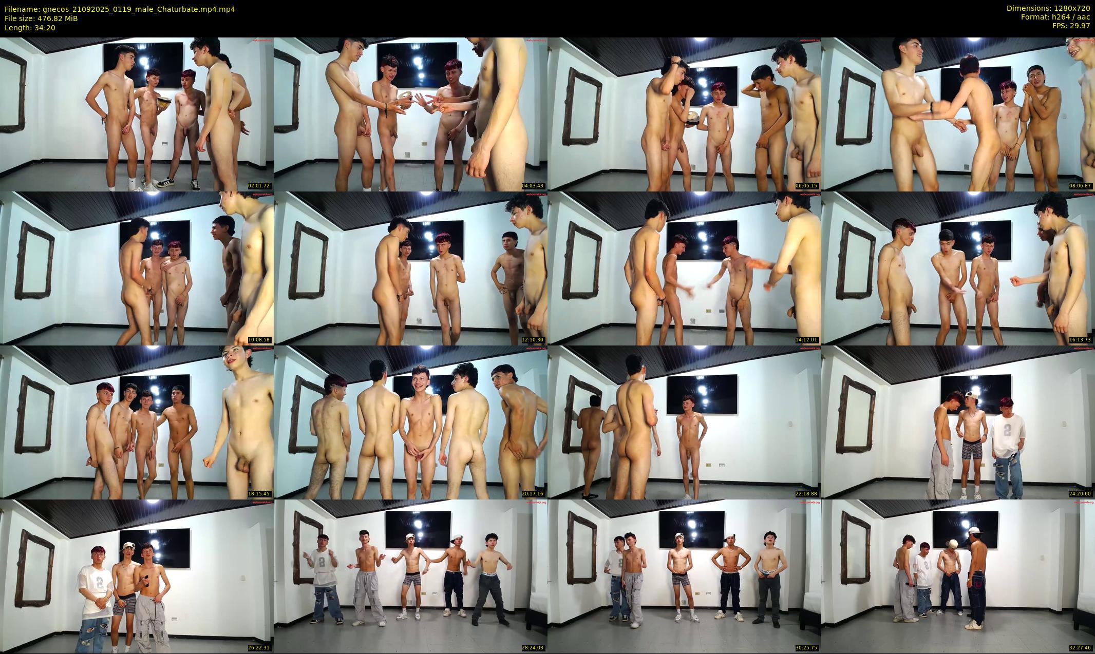 gnecos — 35 minute Chaturbate male cam show recording, 720p, Sep 21, 2025
